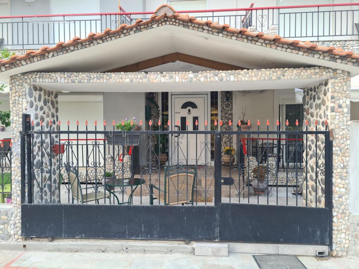 outdoor BBQ area