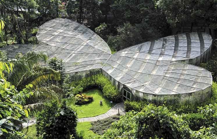 Cabaña los Naranjos con parqueo