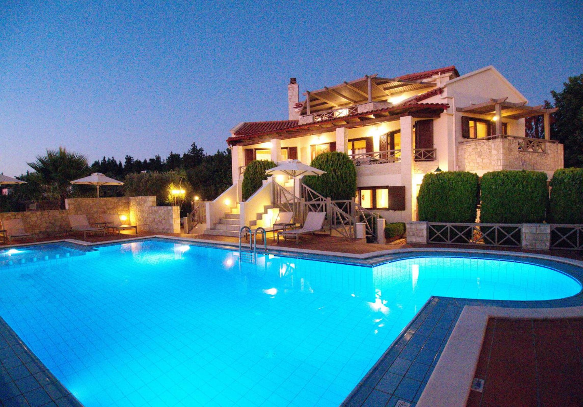 Villa Metapothia Gavalochori Crete view 5