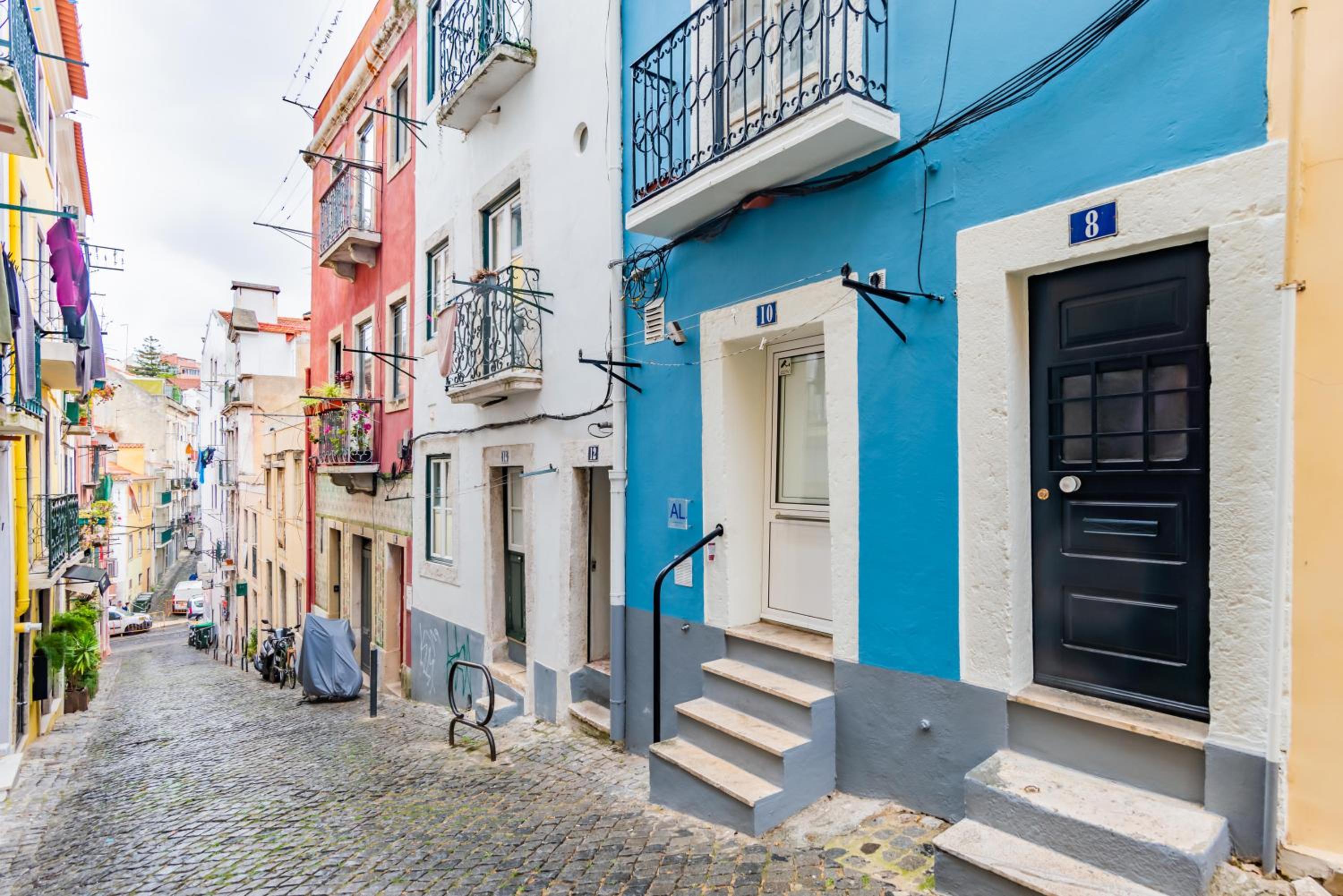 Steps Lisbon view 4