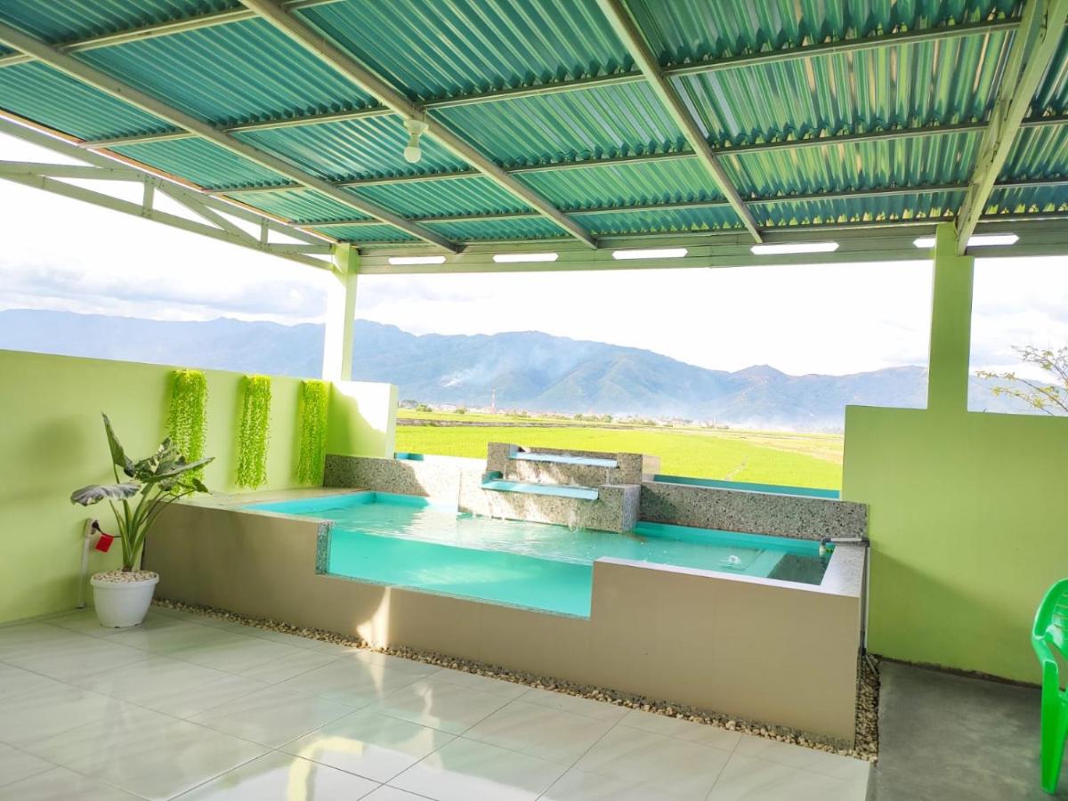 outdoor BBQ area