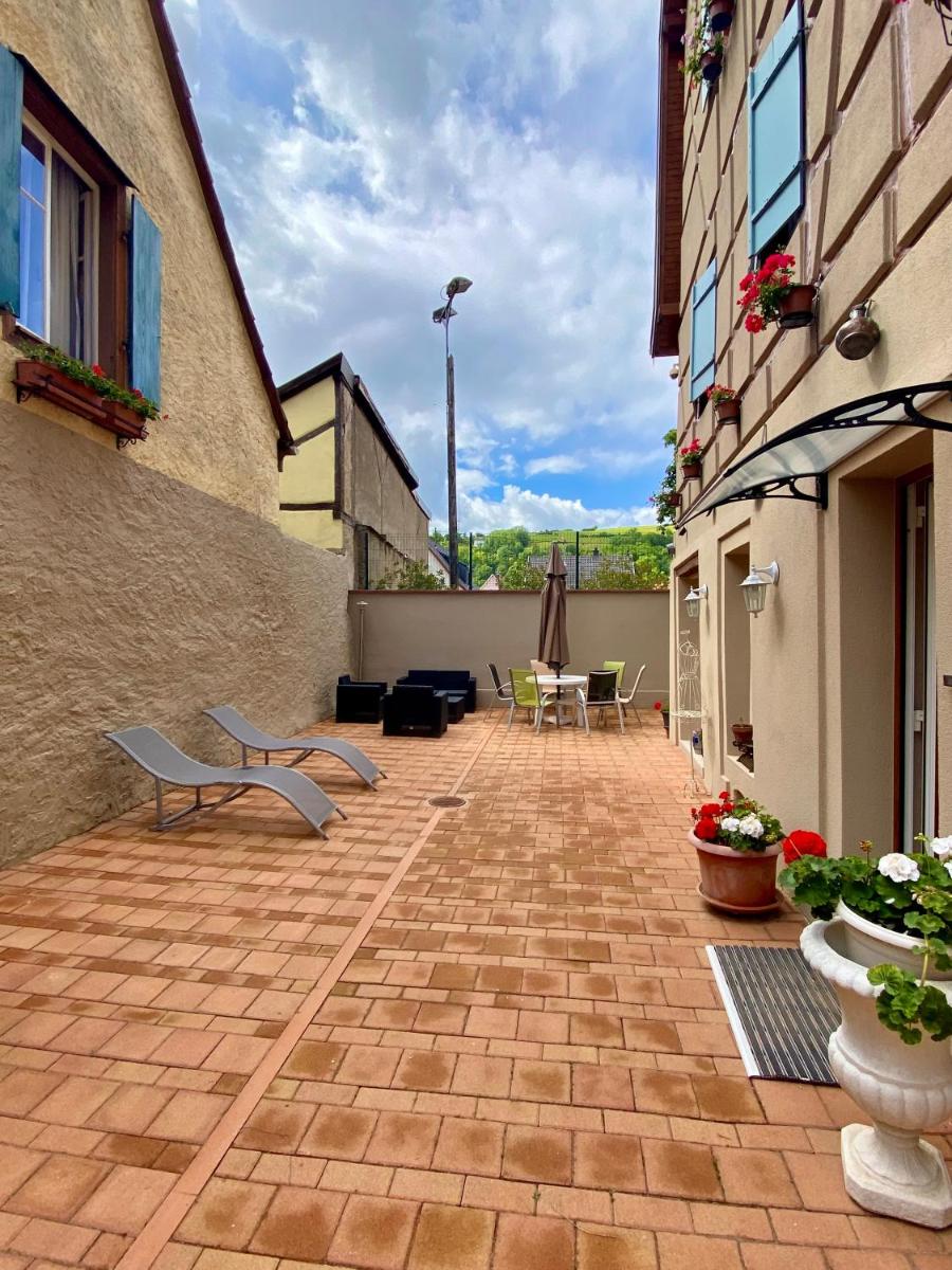 Coeur d'Alsace Colmar Vignobles Ouest avec terrasses view 3