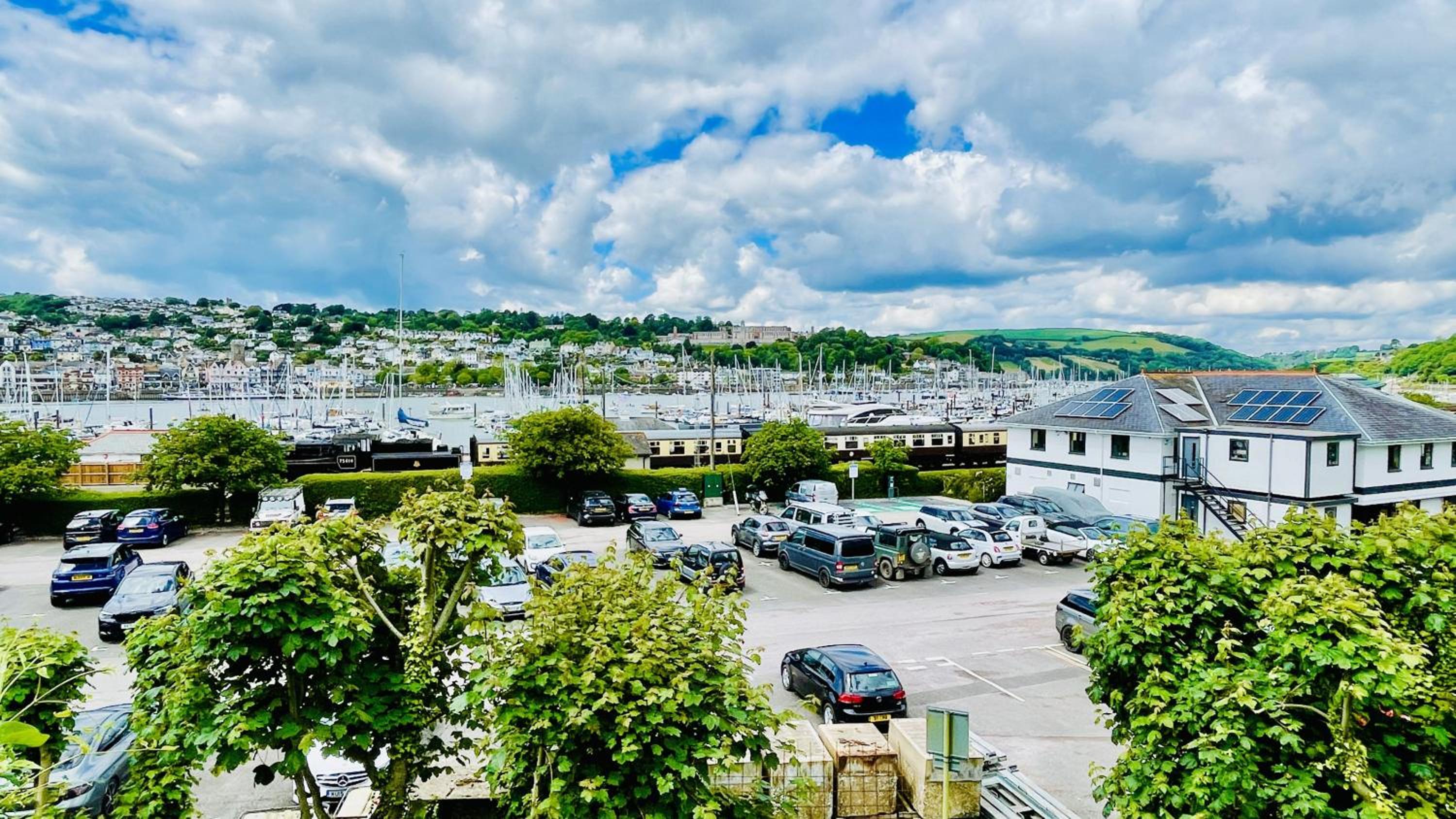 Shipwrights - Views across the Marina and River Dart, perfect bolthole view 2