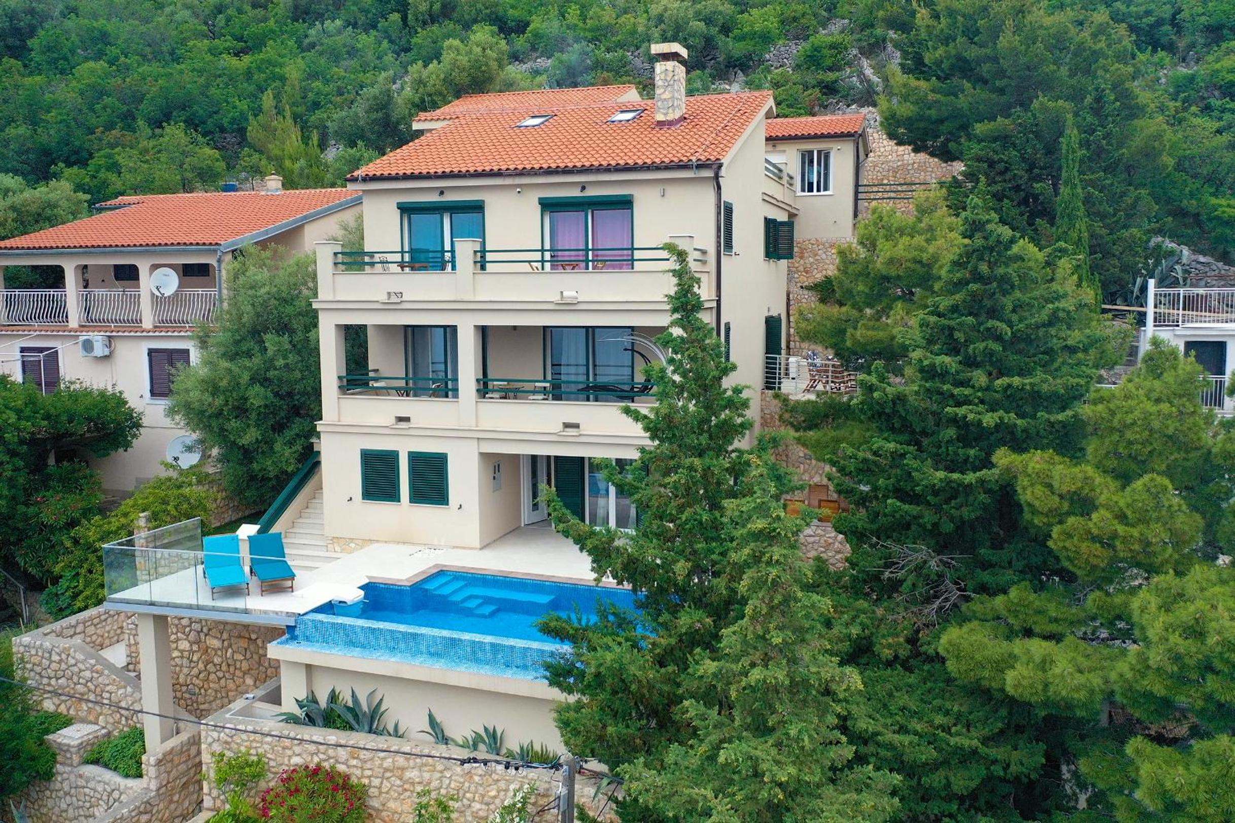 Hotel Villa Relax , With Seaview And Two Pools Near Beach