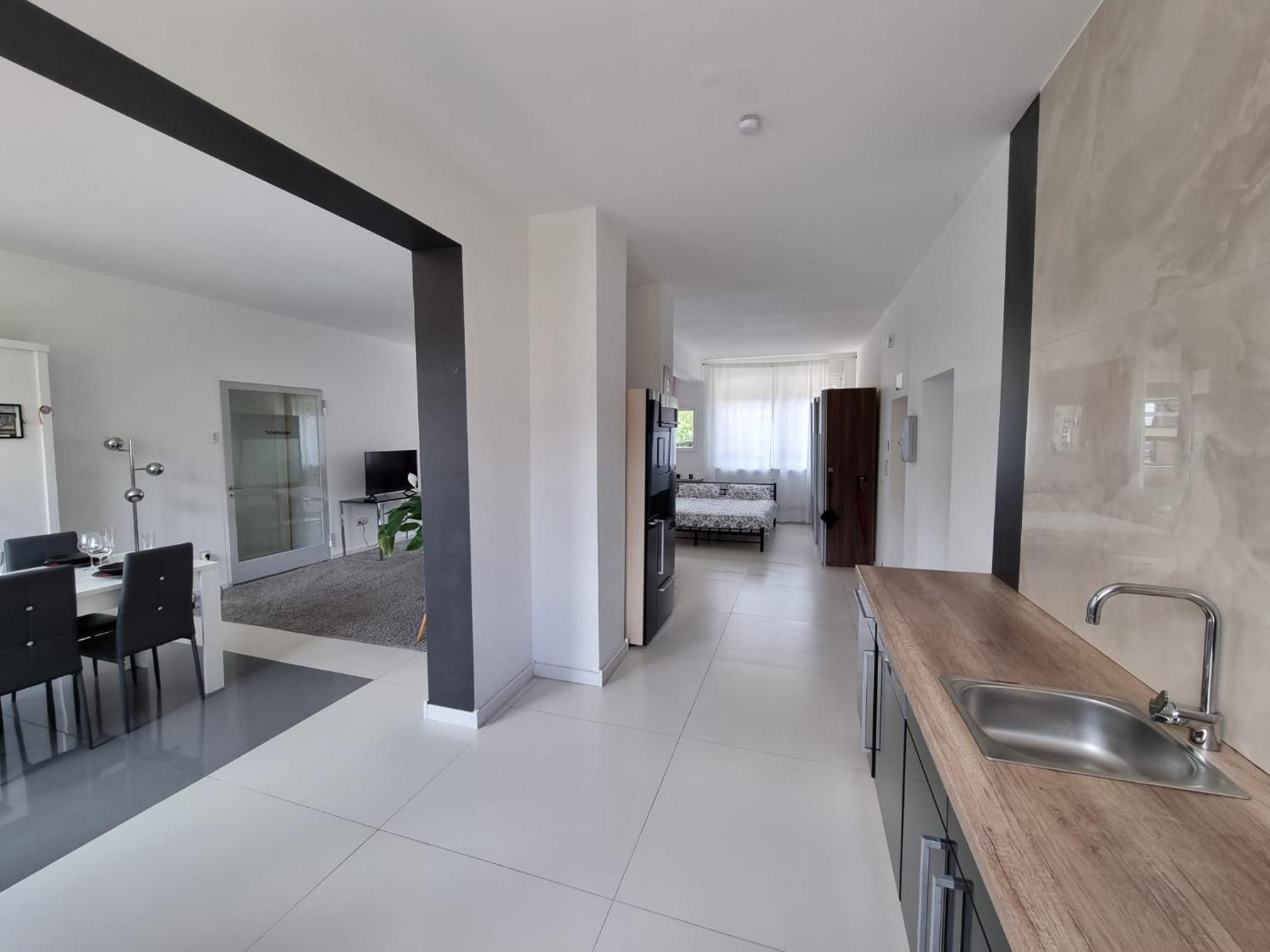 Schönes modernes Loft in Essen, Schaltzentrale