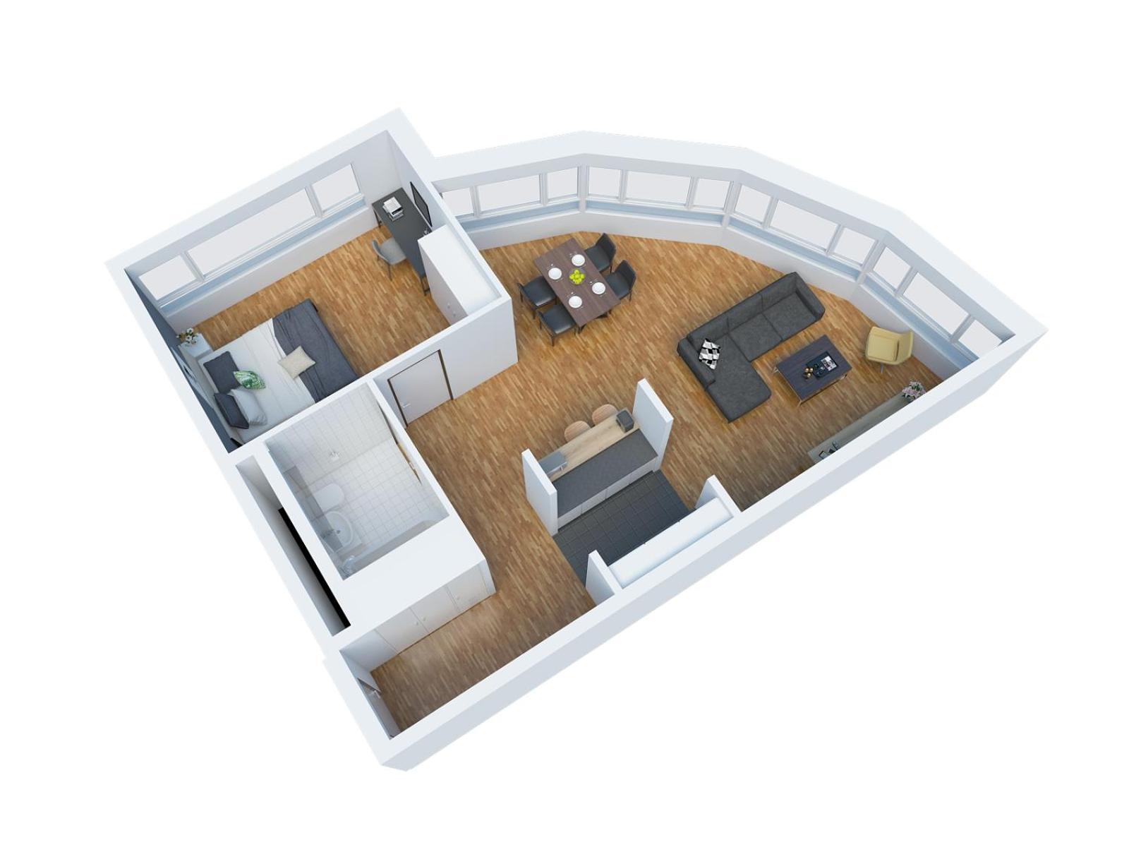 ARISER - Zug Central Business Apartment view 4