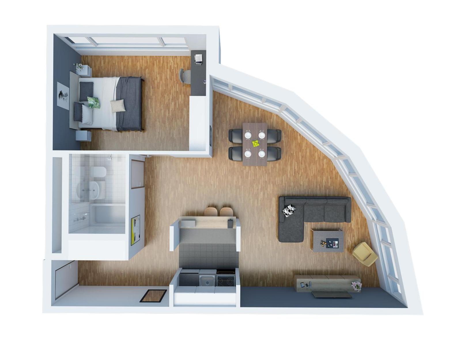 ARISER - Zug Central Business Apartment view 5