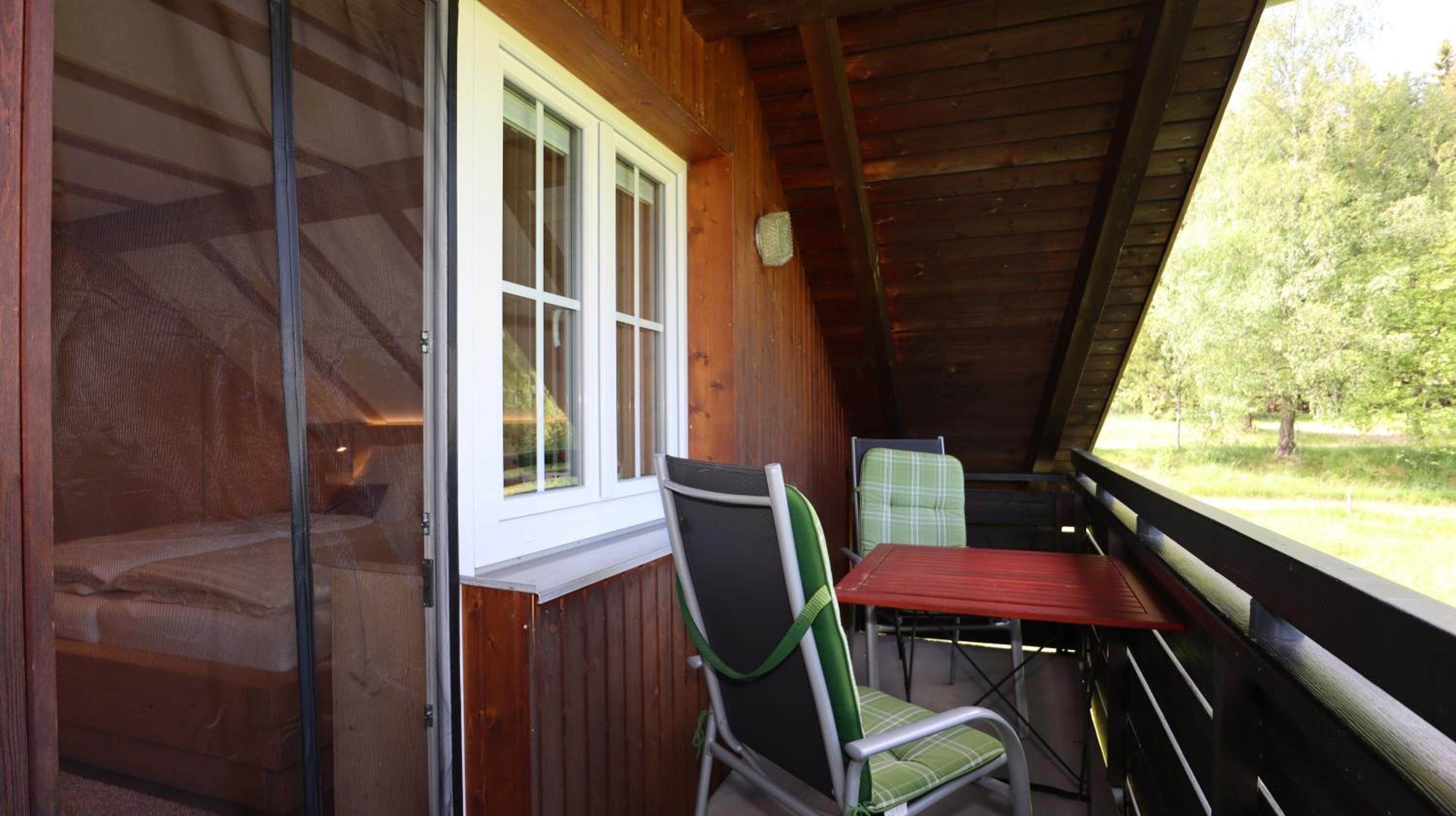 Ferienwohnung Waldrauschen in der Höhenpension Glashütte