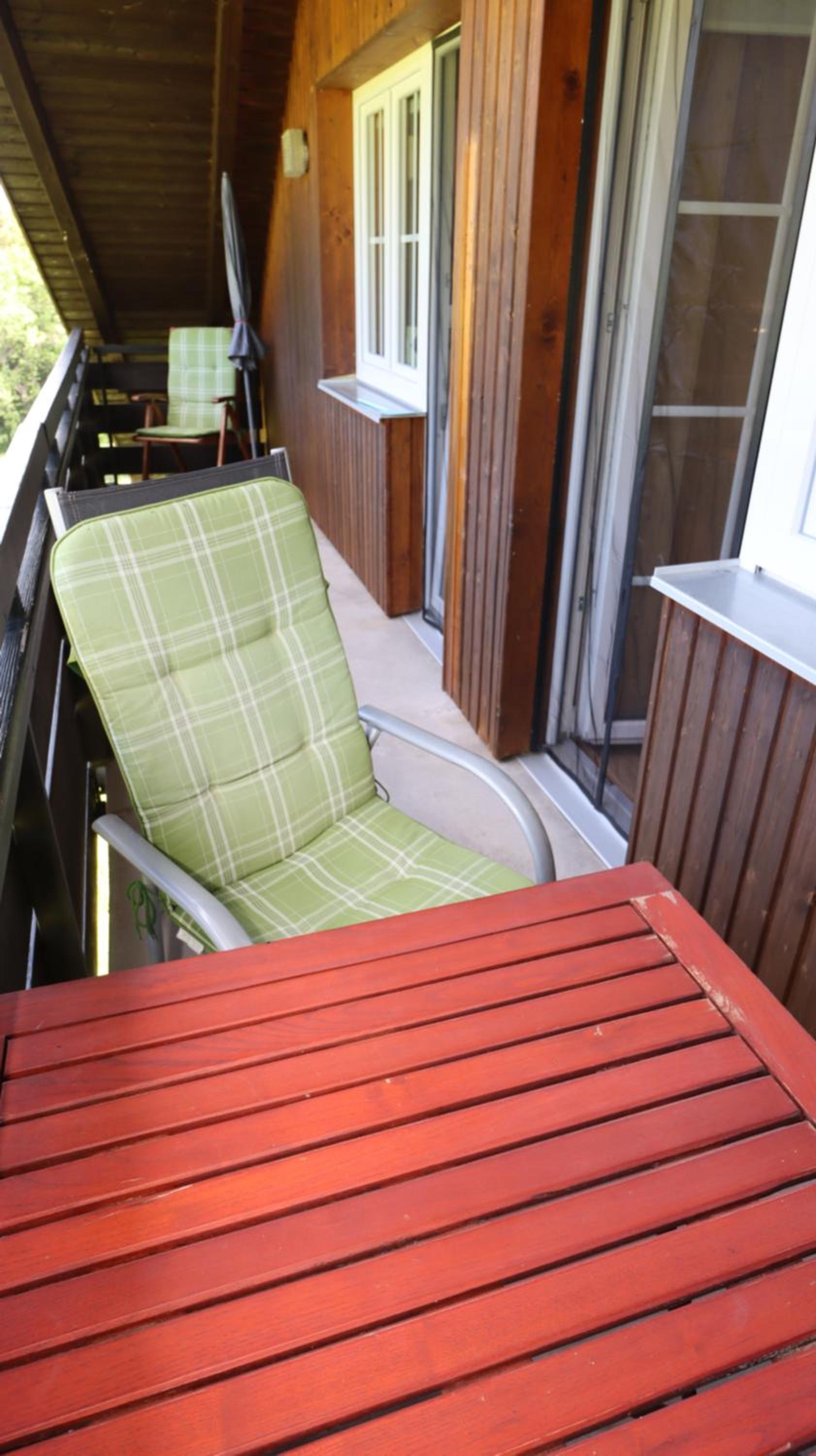 Ferienwohnung Waldrauschen in der Höhenpension Glashütte