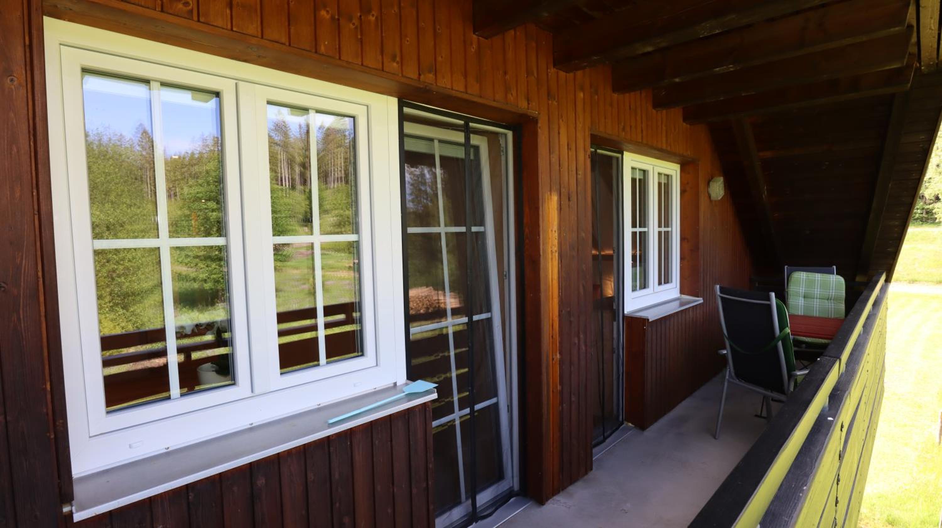 Ferienwohnung Waldrauschen in der Höhenpension Glashütte