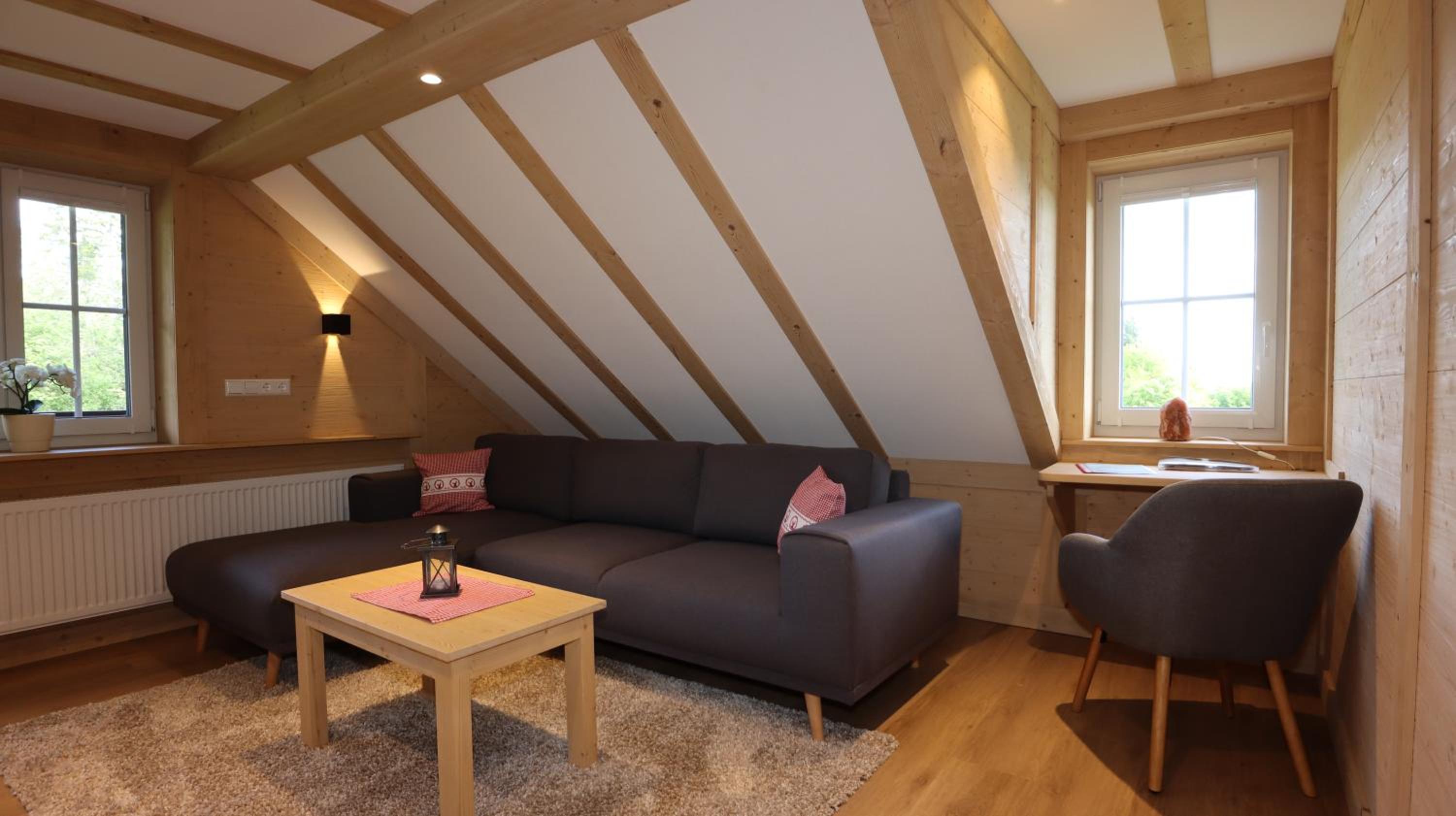 Ferienwohnung Waldrauschen in der Höhenpension Glashütte