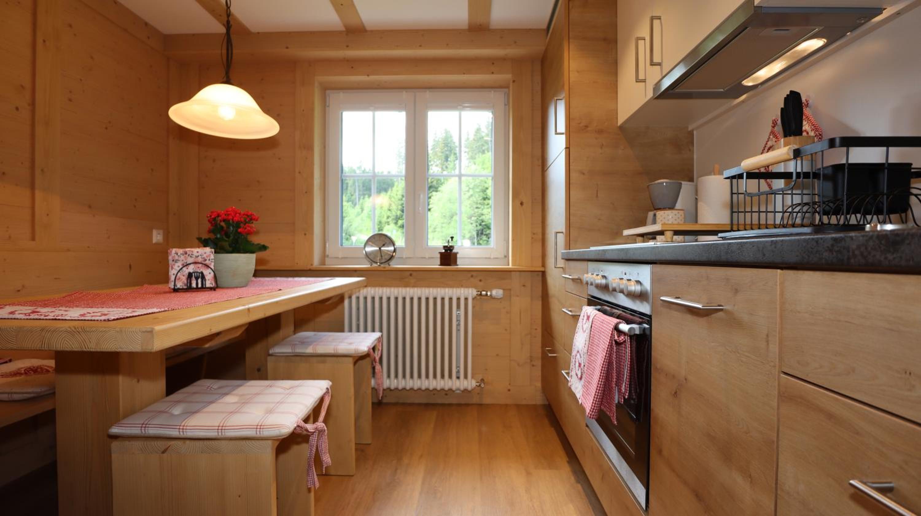 Ferienwohnung Waldrauschen in der Höhenpension Glashütte