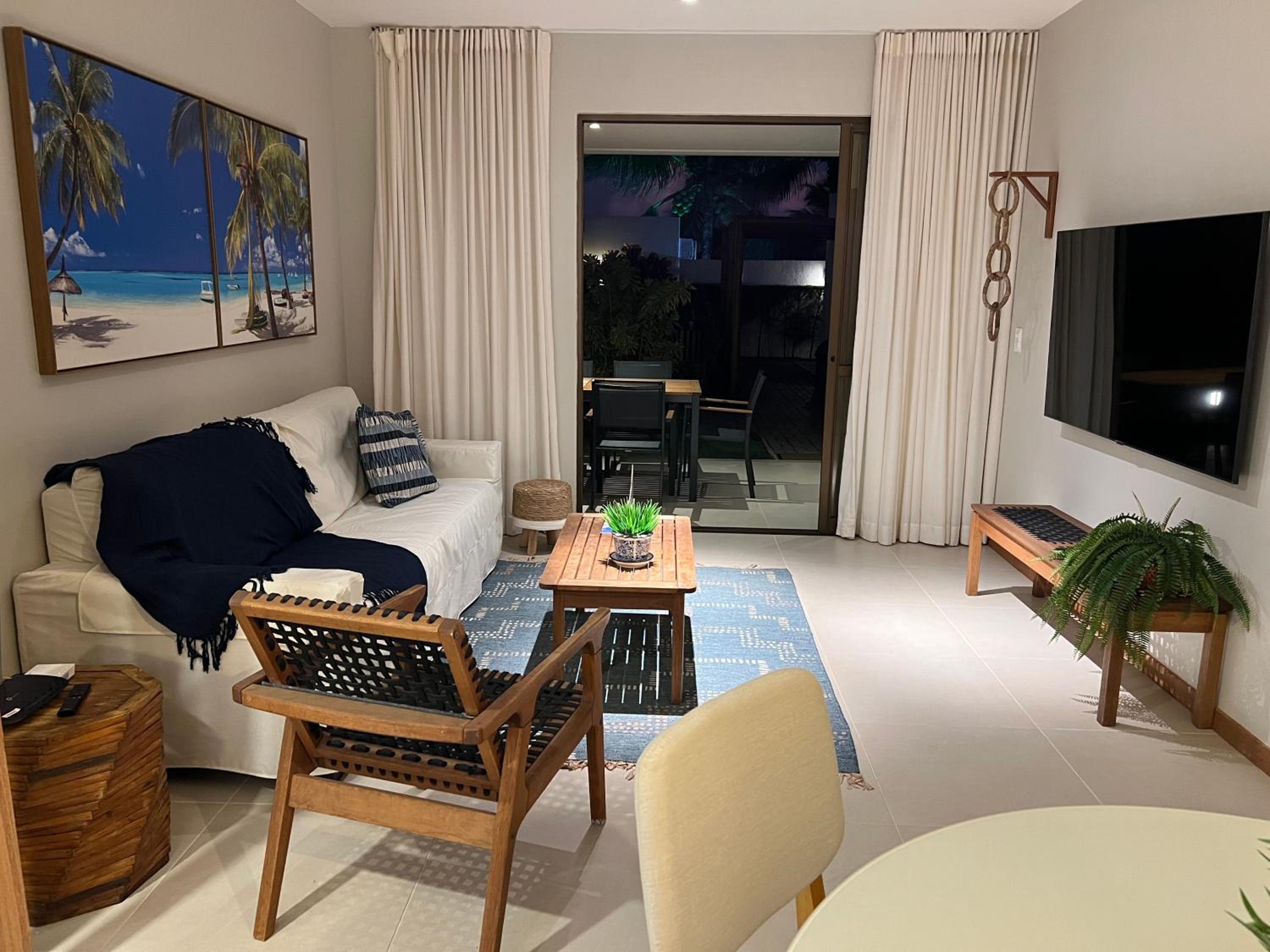 Ibiza- Mar& Lazer 3 suítes Itacimirim pé na areia