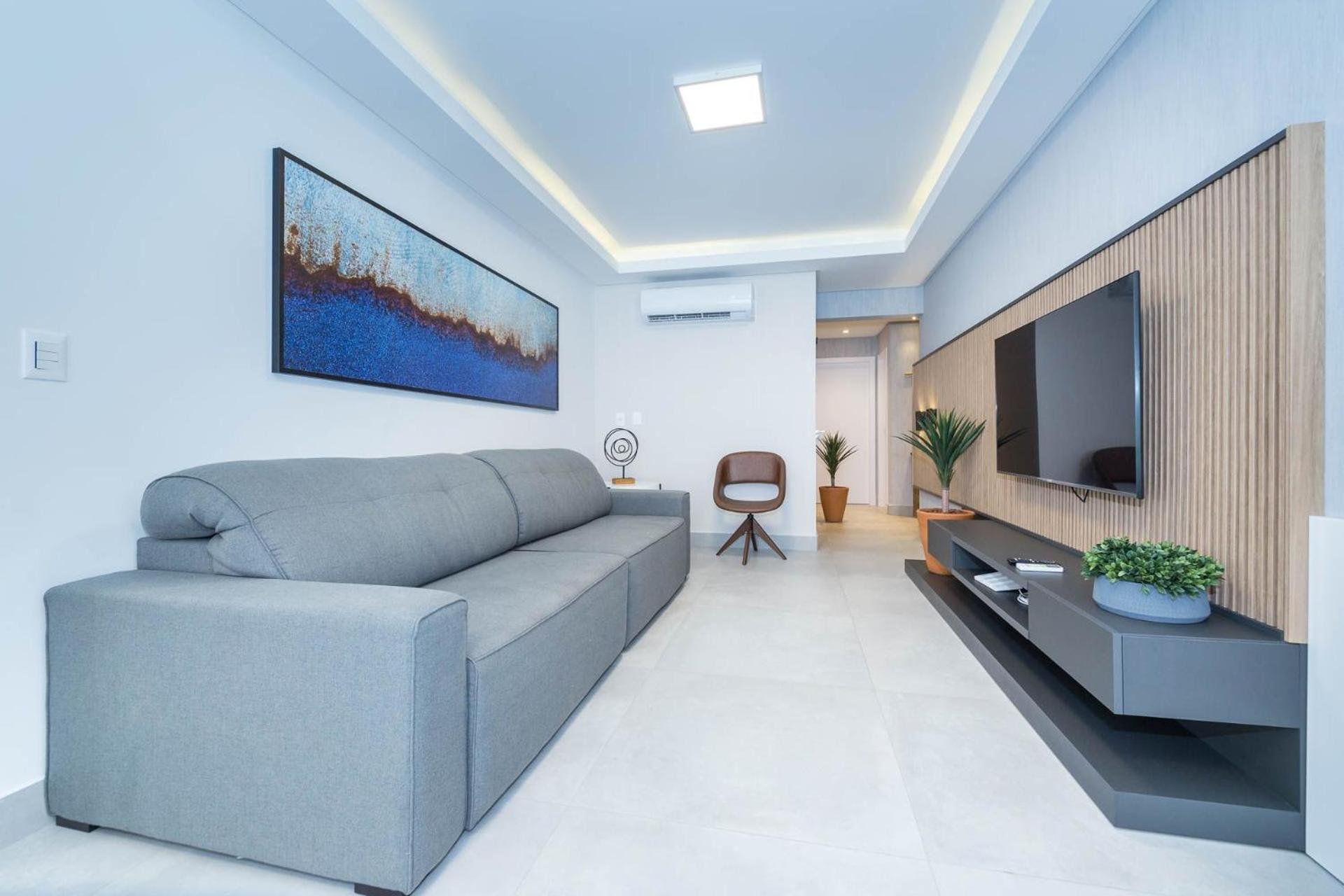 Positano 206 - Apartamento 02 suítes - Finamente mobiliado e decorado - À 30m da praia de 4 ilhas view 4