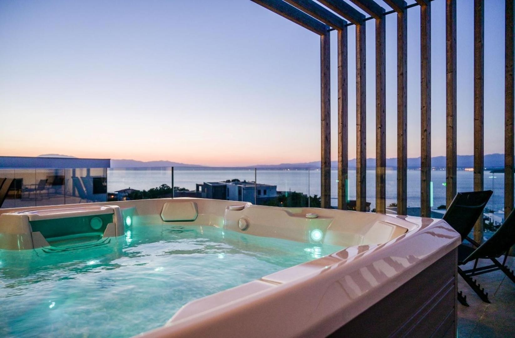 Deluxe Penthouse Rova with private jacuzzi and sea view view 2