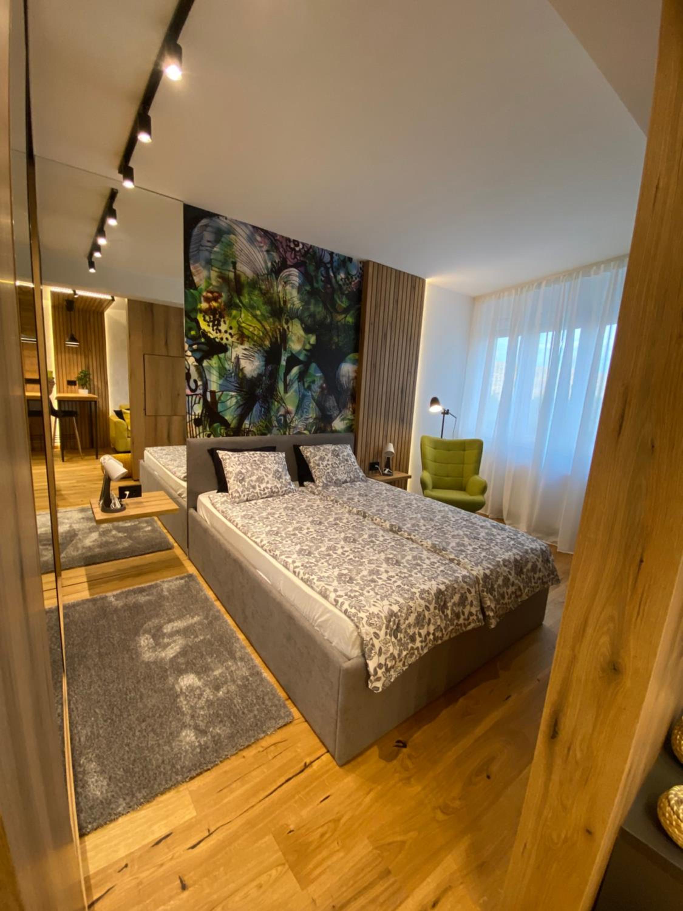 Tesla 8 Apartment view 2