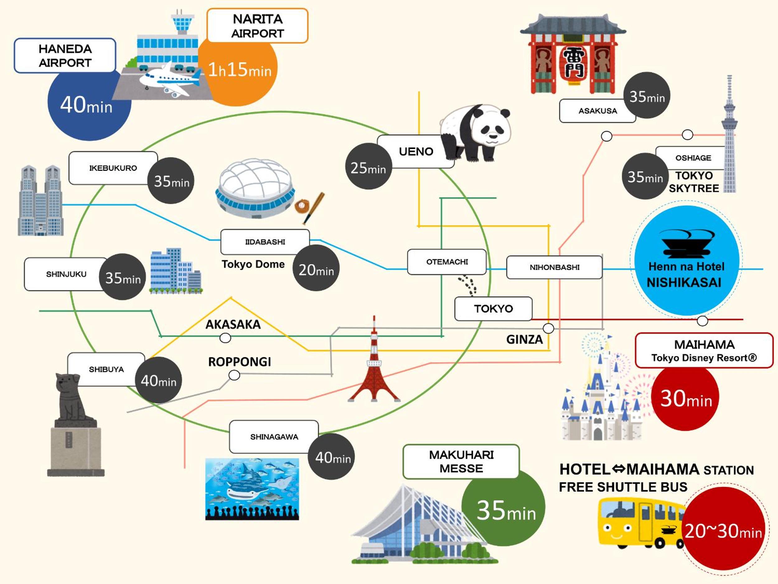 Henn na Hotel Tokyo Nishikasai 2