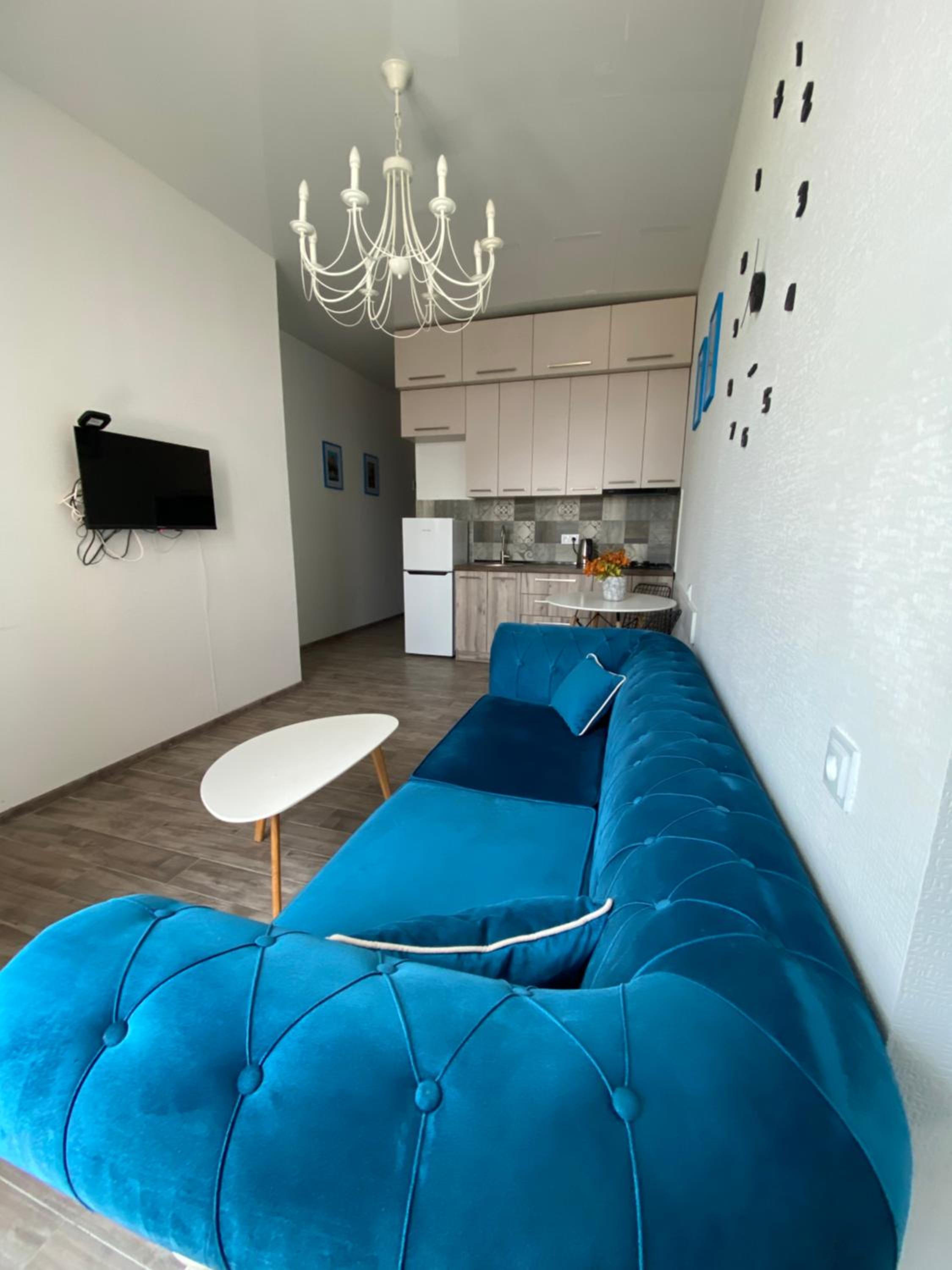 Studio apartment with balcony in Tbilisi view 4