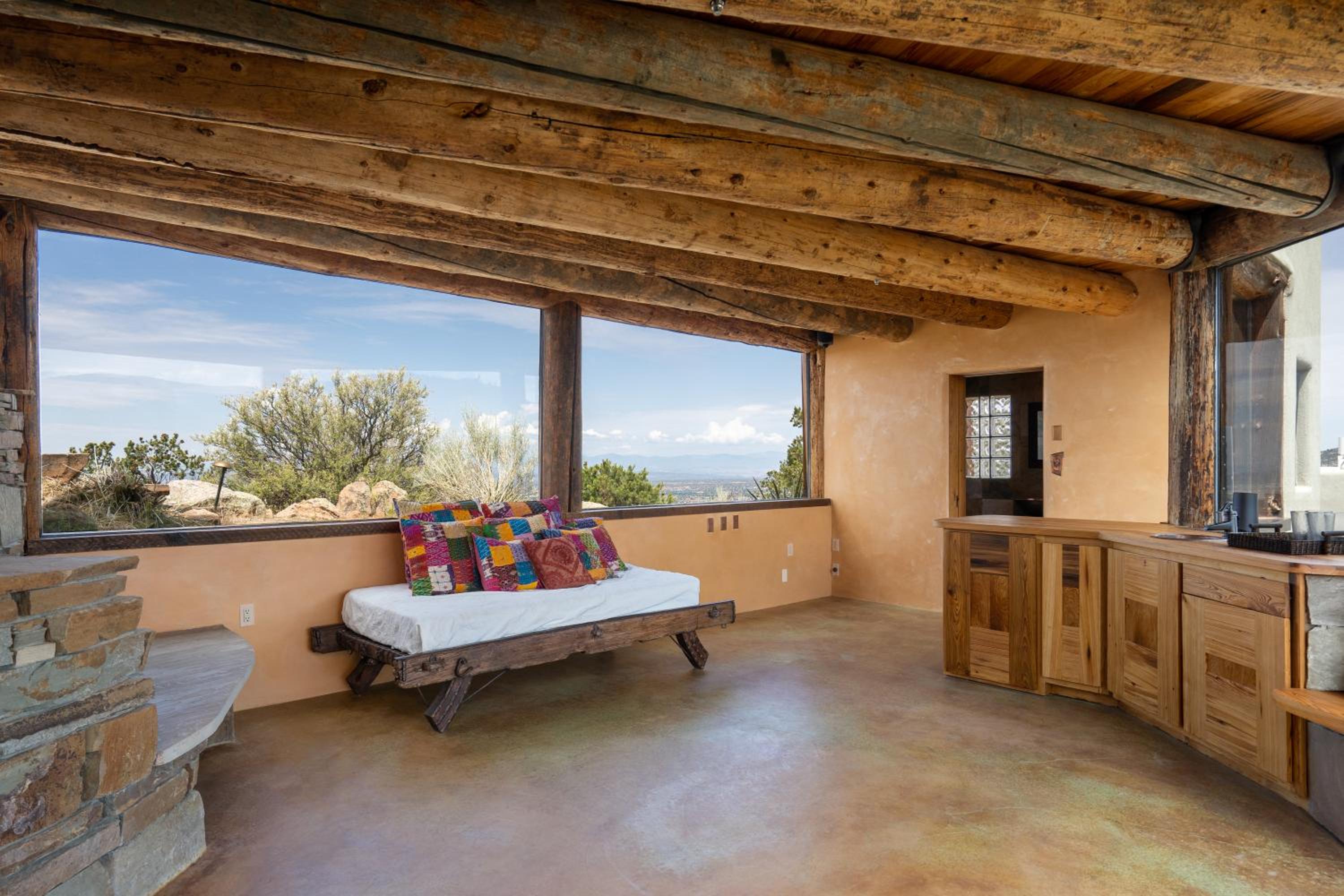 Santa Fe Ridgetop Retreat With 2 Hot Tubs and Views view 4