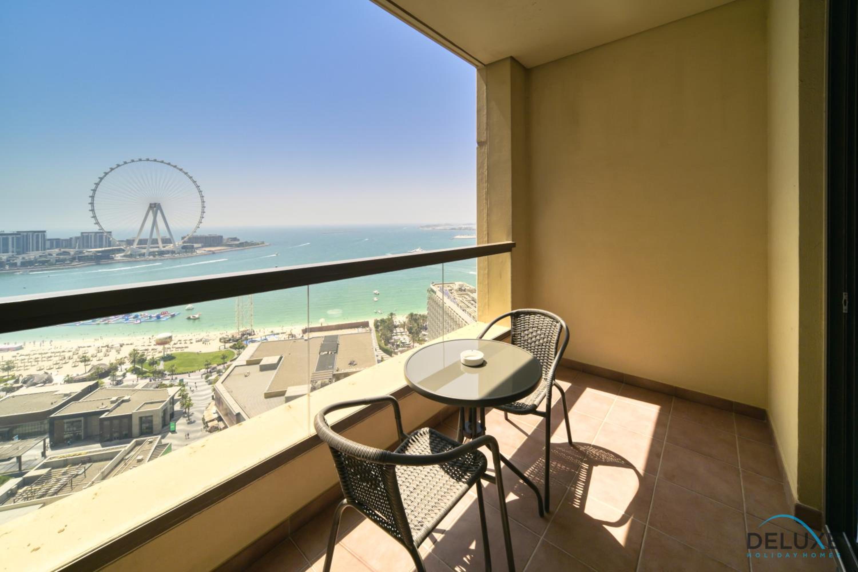 Impeccable 2BR at Bahar 2 JBR by Deluxe Holiday Homes
