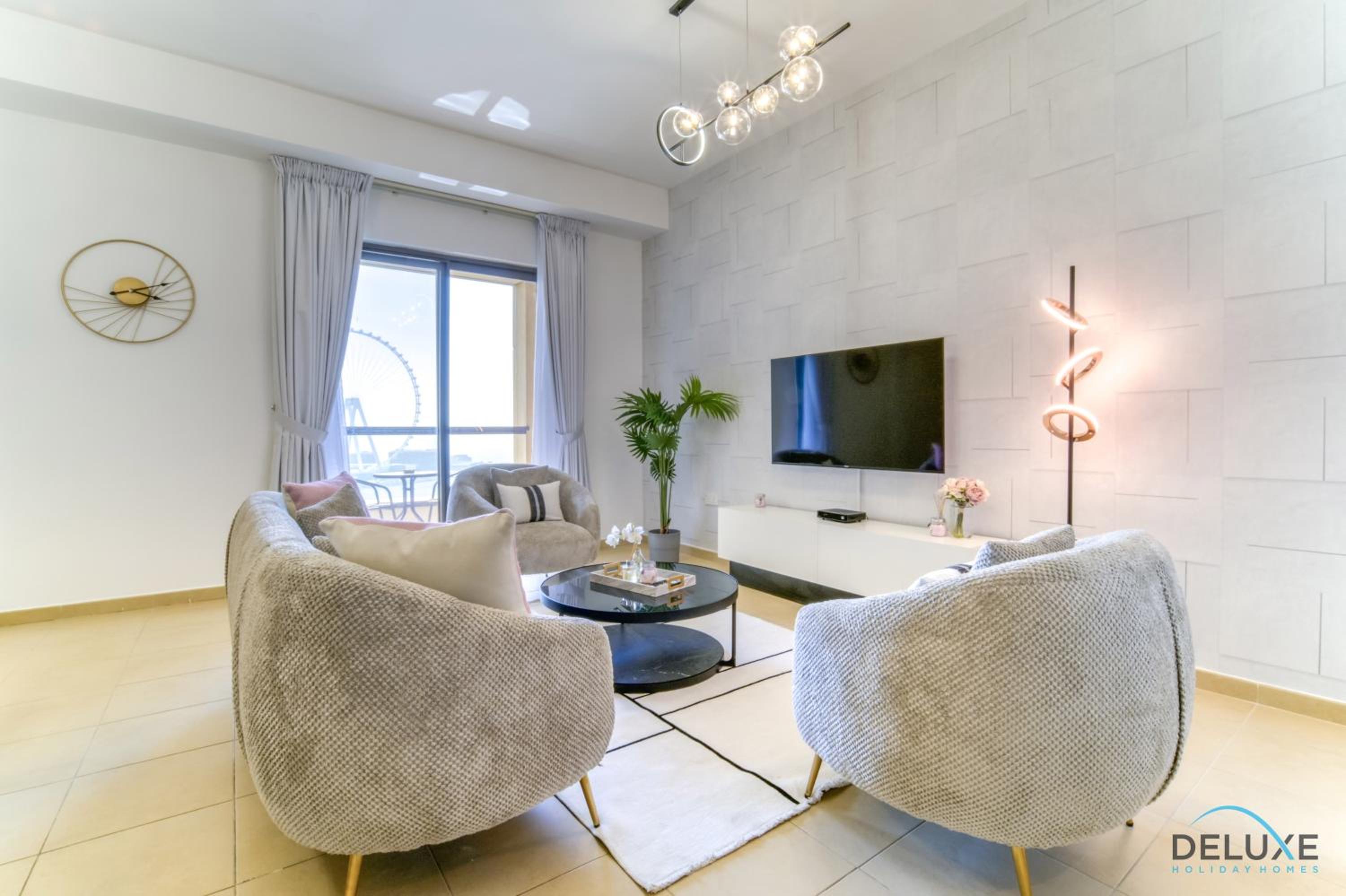 Impeccable 2BR at Bahar 2 JBR by Deluxe Holiday Homes