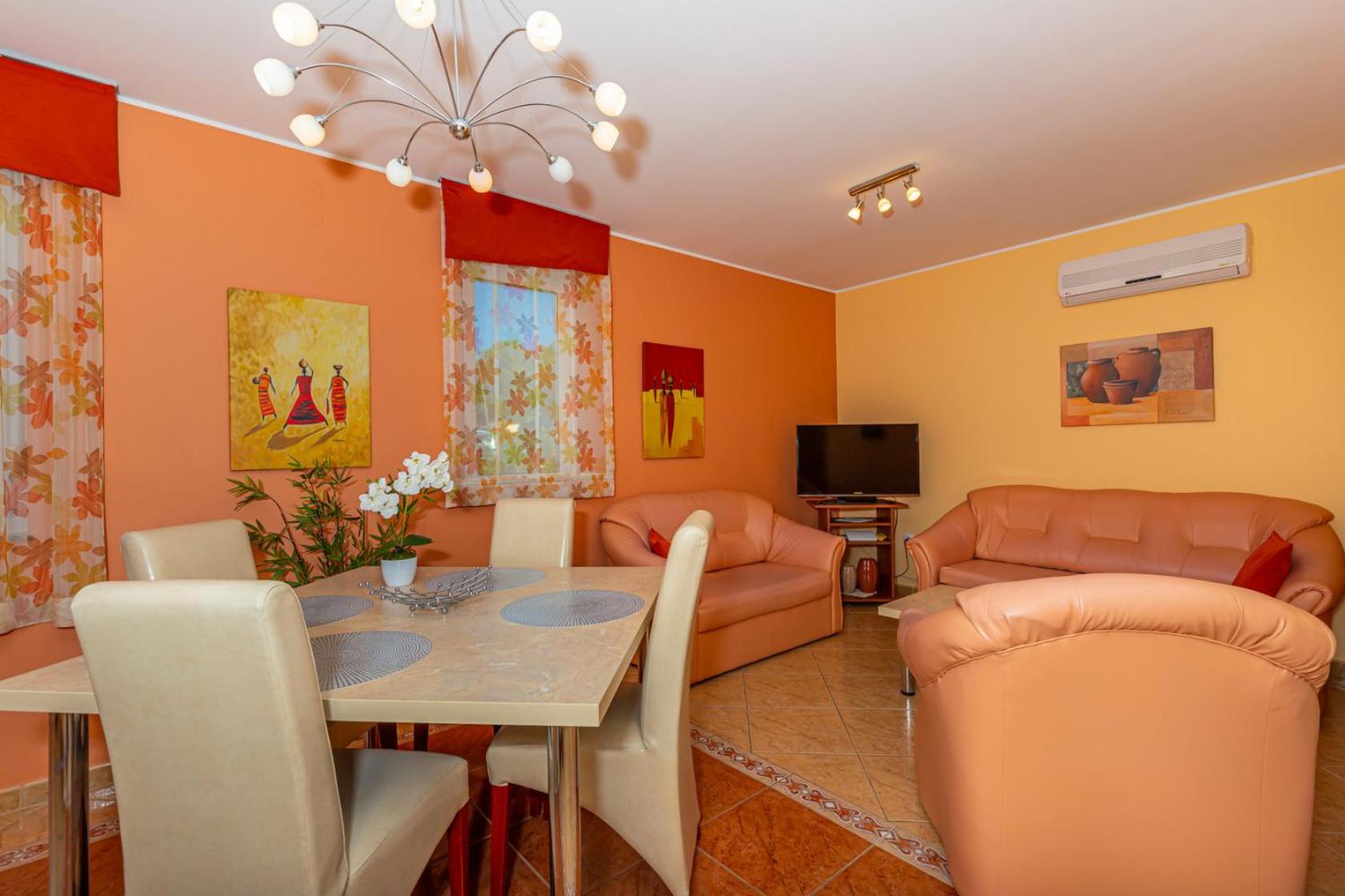 Apartman Rima en Dramalj — lounge