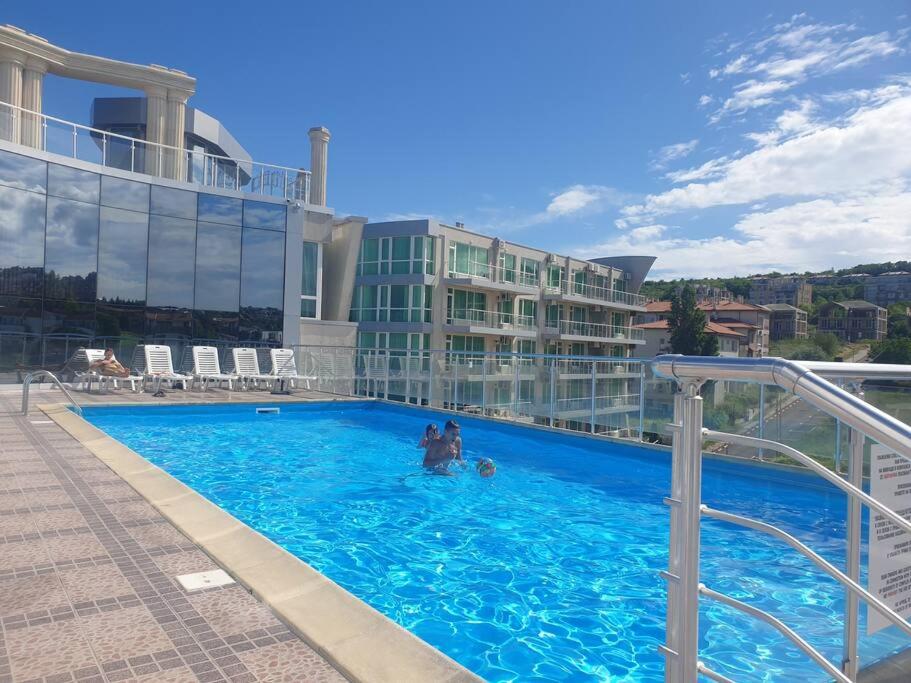 Studio Silver Terace with Sea View for 4 person