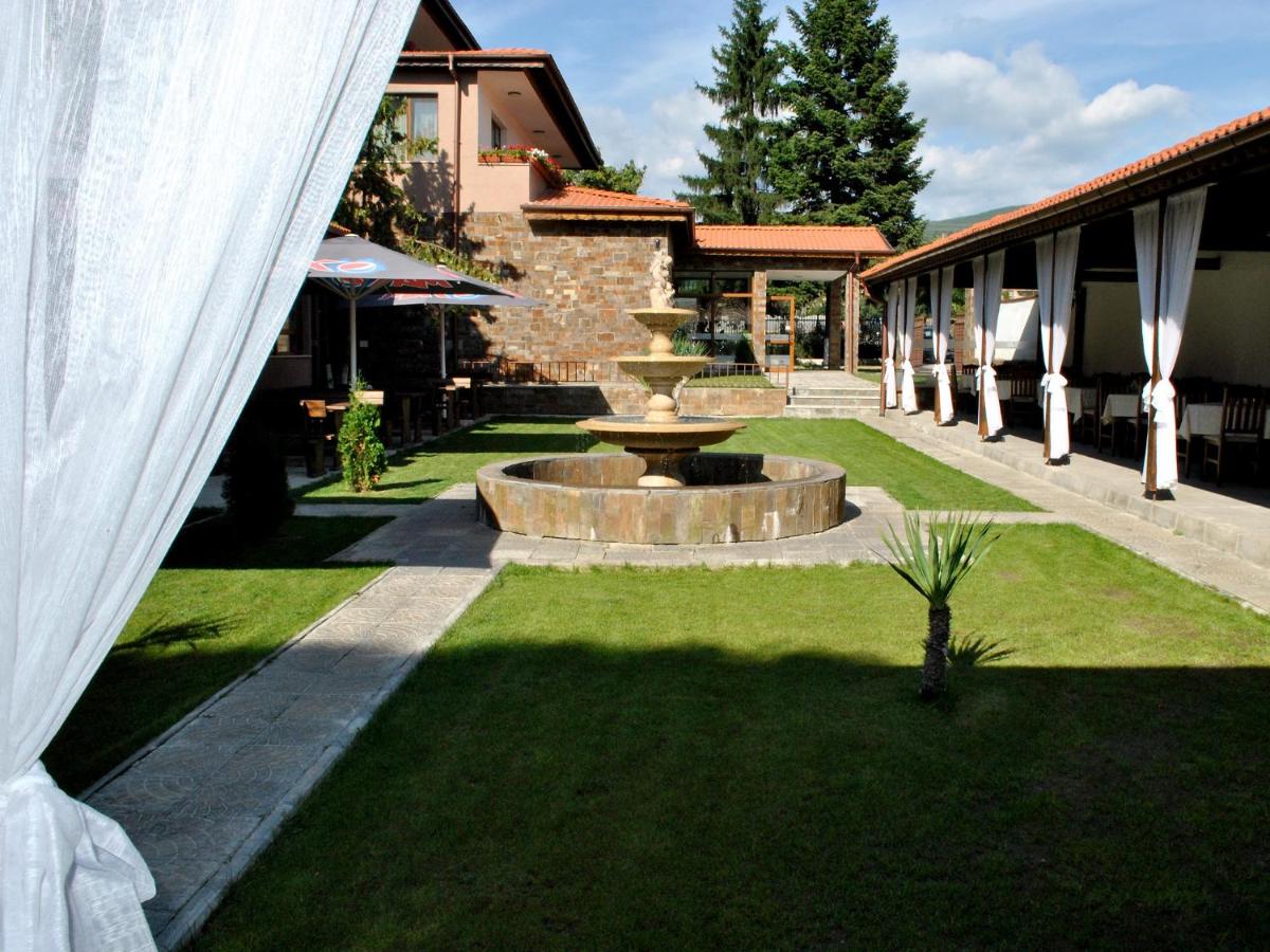 outdoor BBQ area