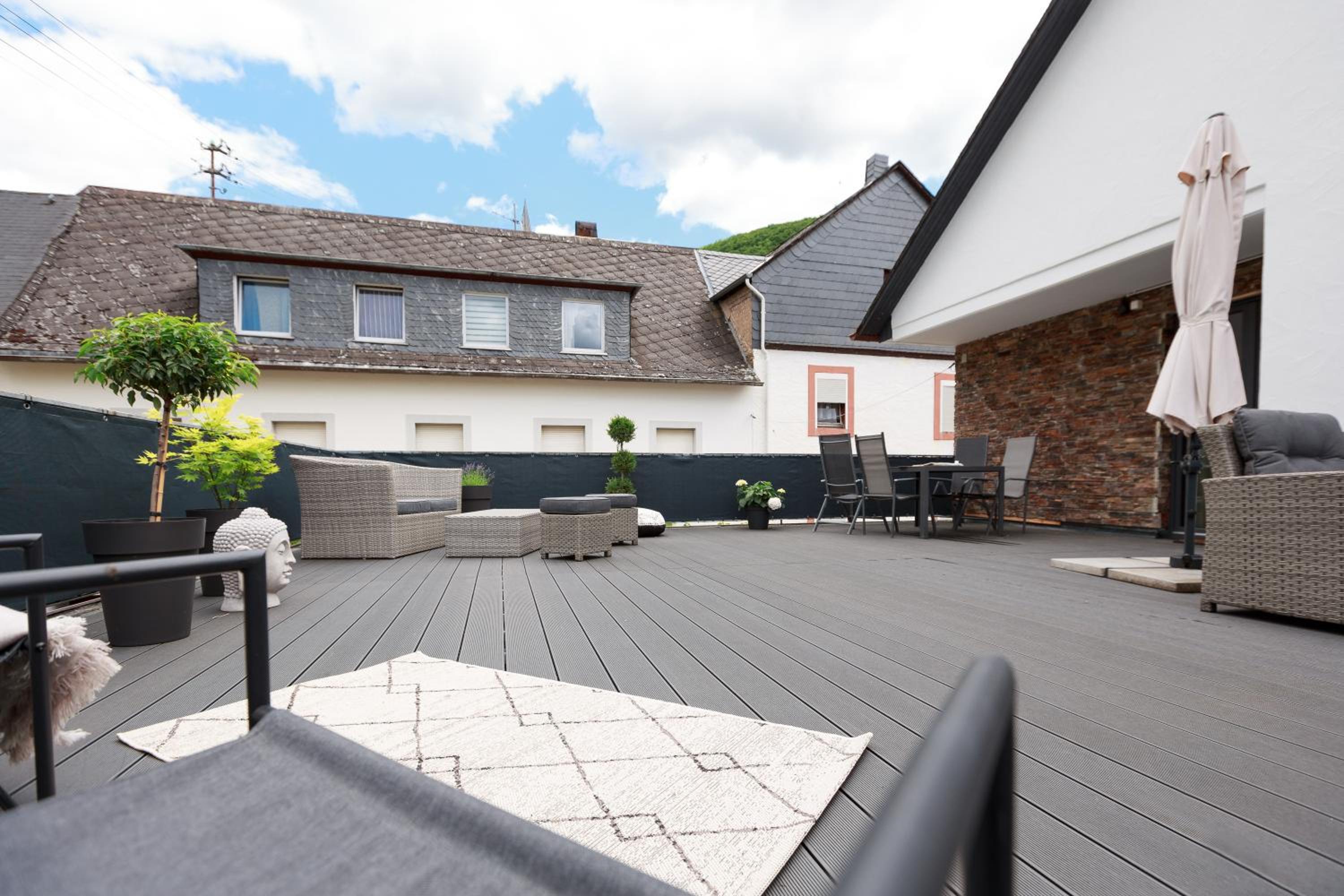 Winterangebot - MoselloLodge, Luxus-Ferienhaus, Dachterrasse, Netflix, Waschmaschine