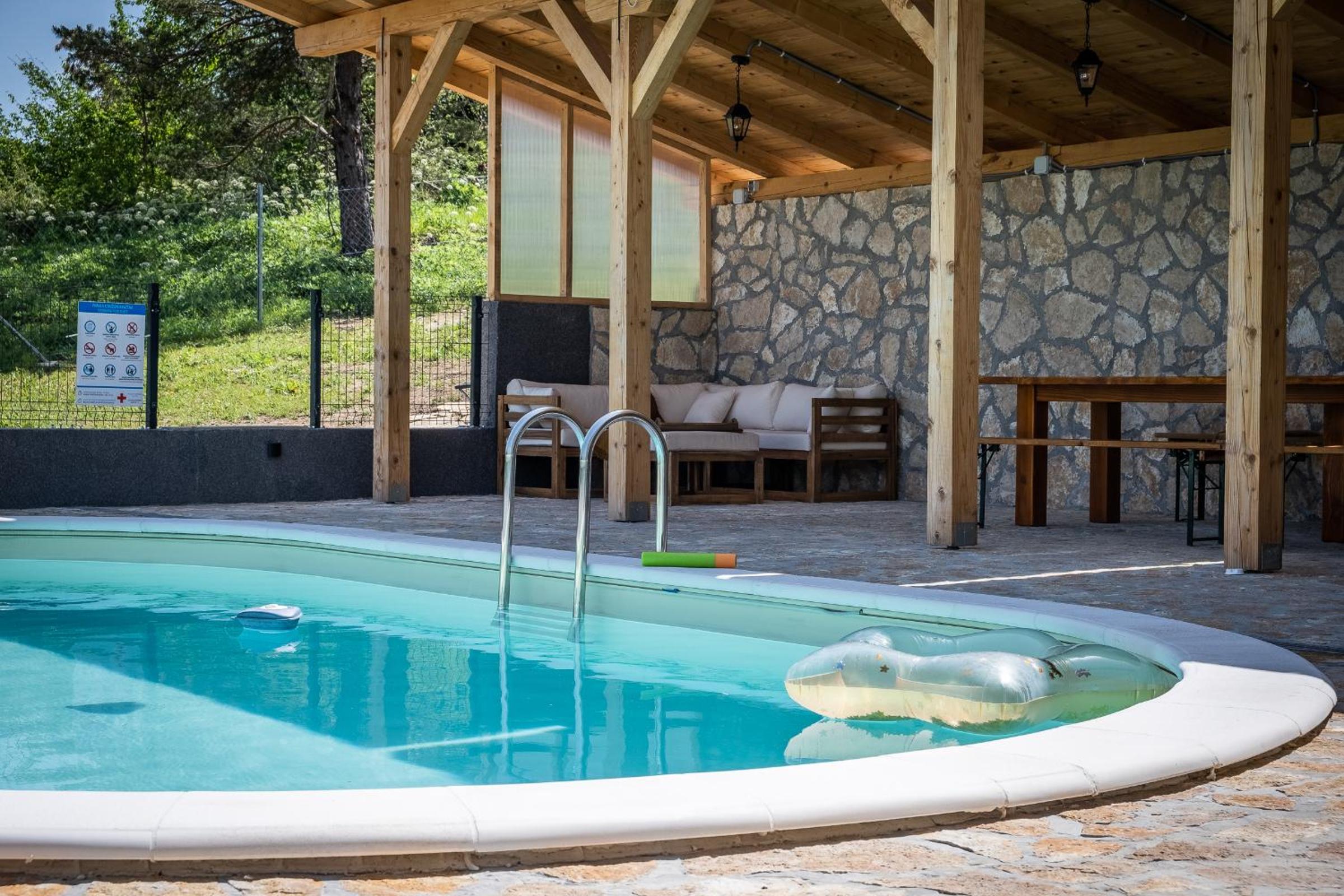Villa Nesa - beautiful guest house at continental Croatia with Outdoor swimming pool, Sauna and 3 Bedrooms view 3