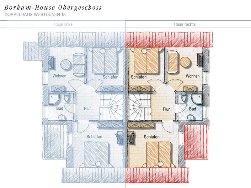 Dünenhaus Borkum vorne 13