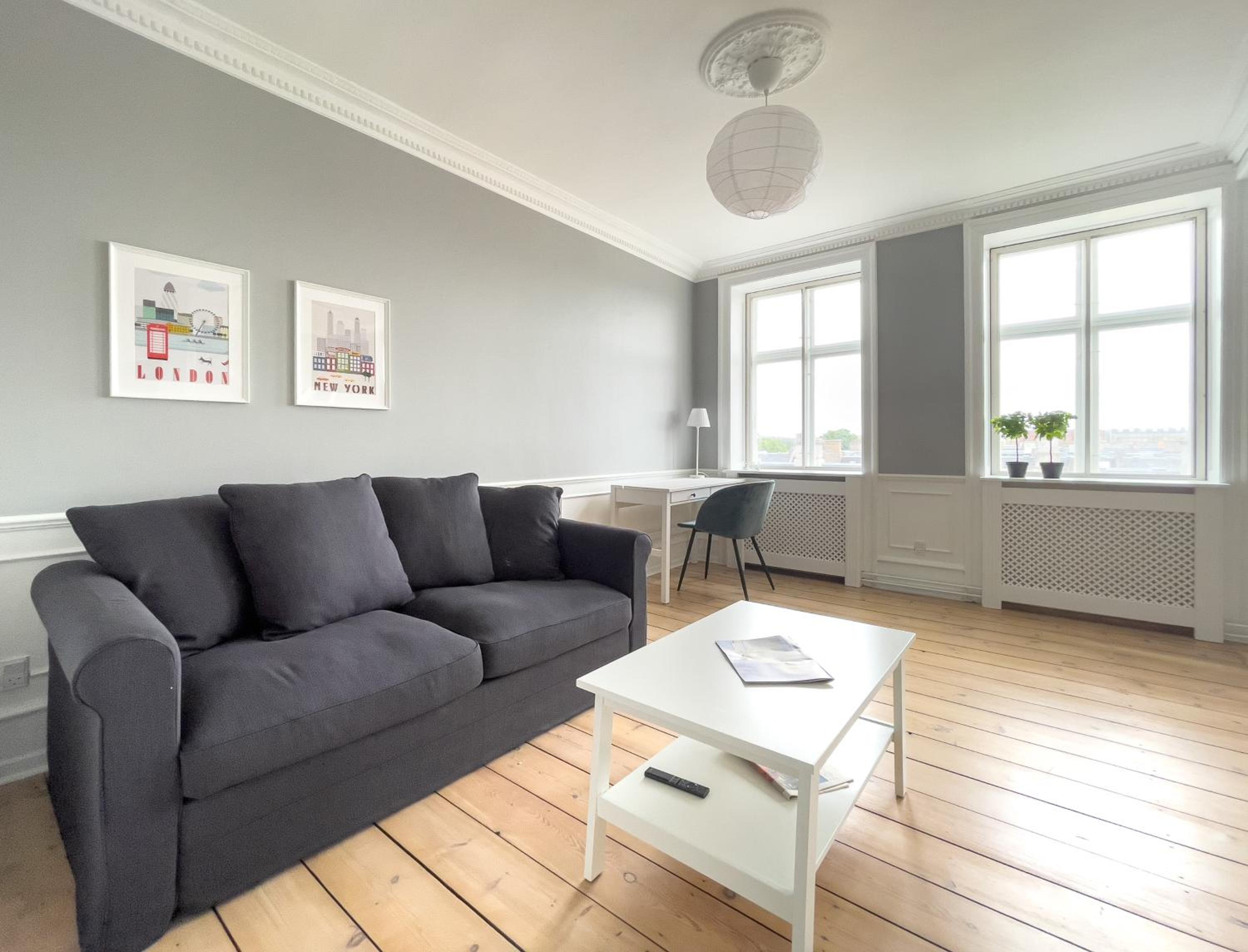 Stylish classic Danish design apartment