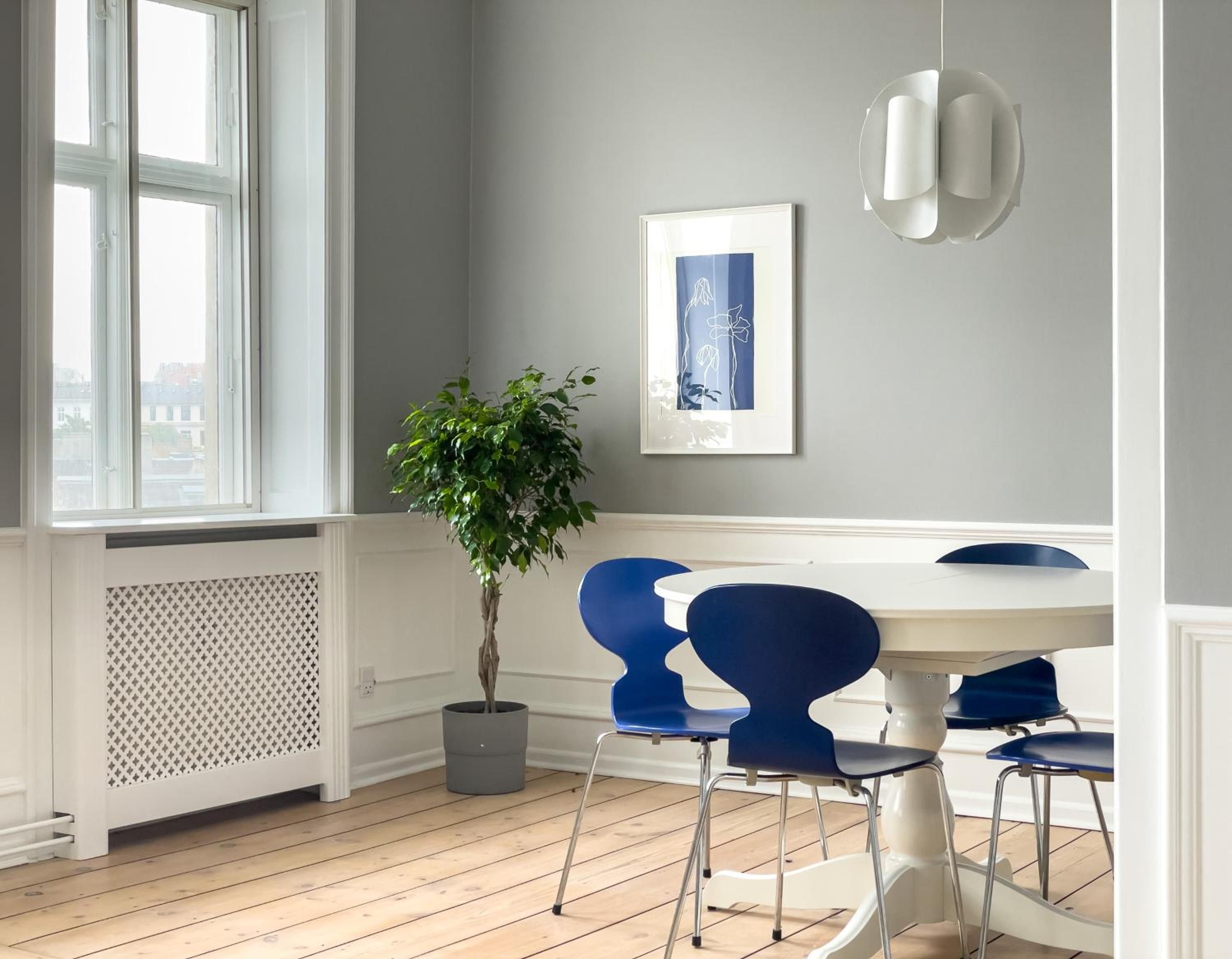 Stylish classic Danish design apartment