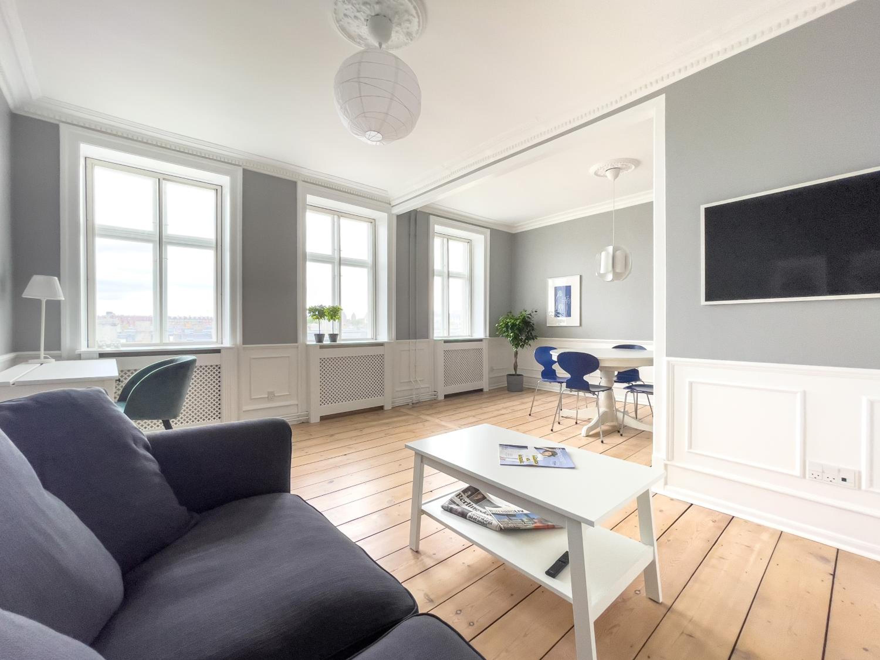Stylish classic Danish design apartment