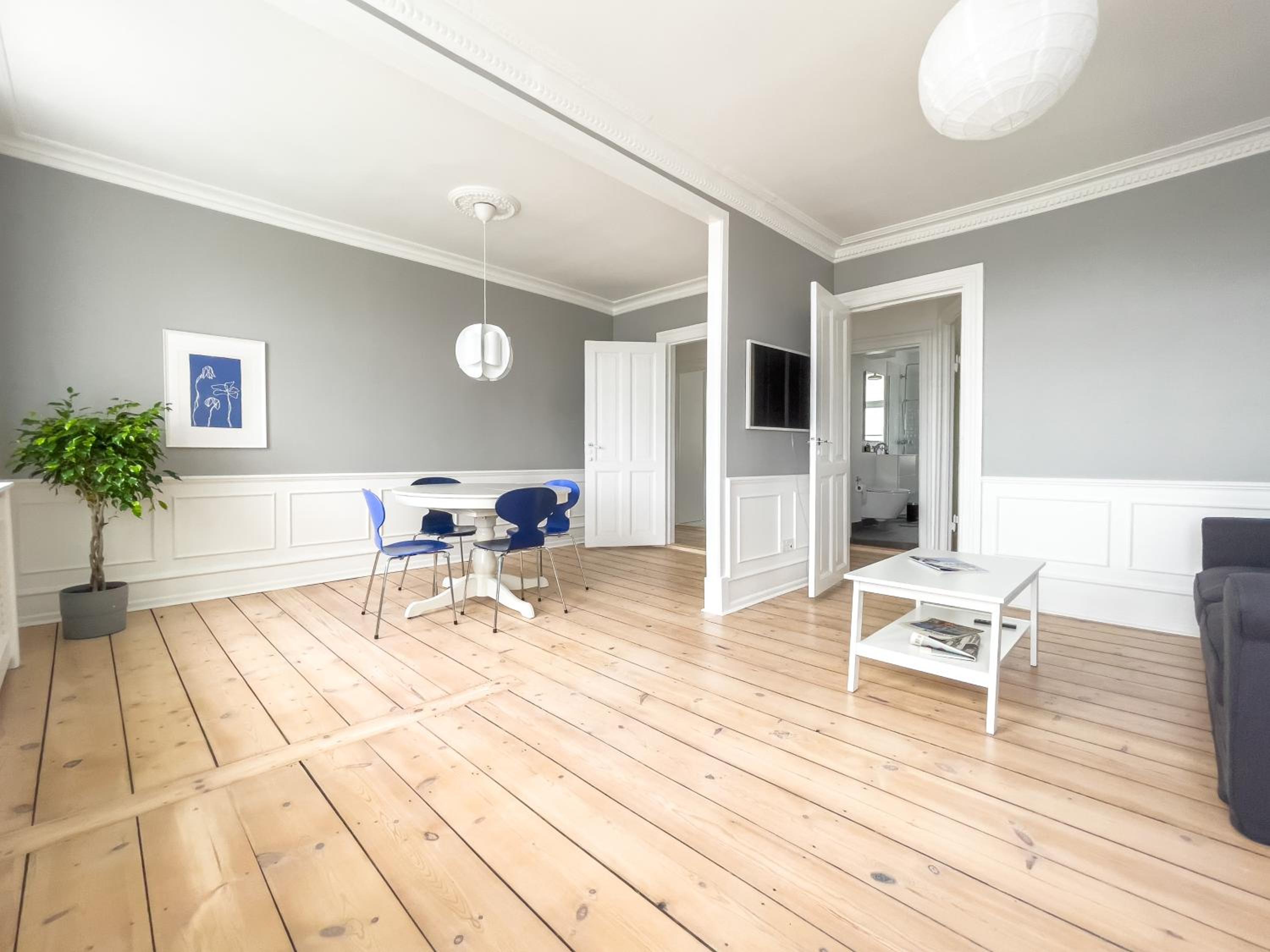 Stylish classic Danish design apartment
