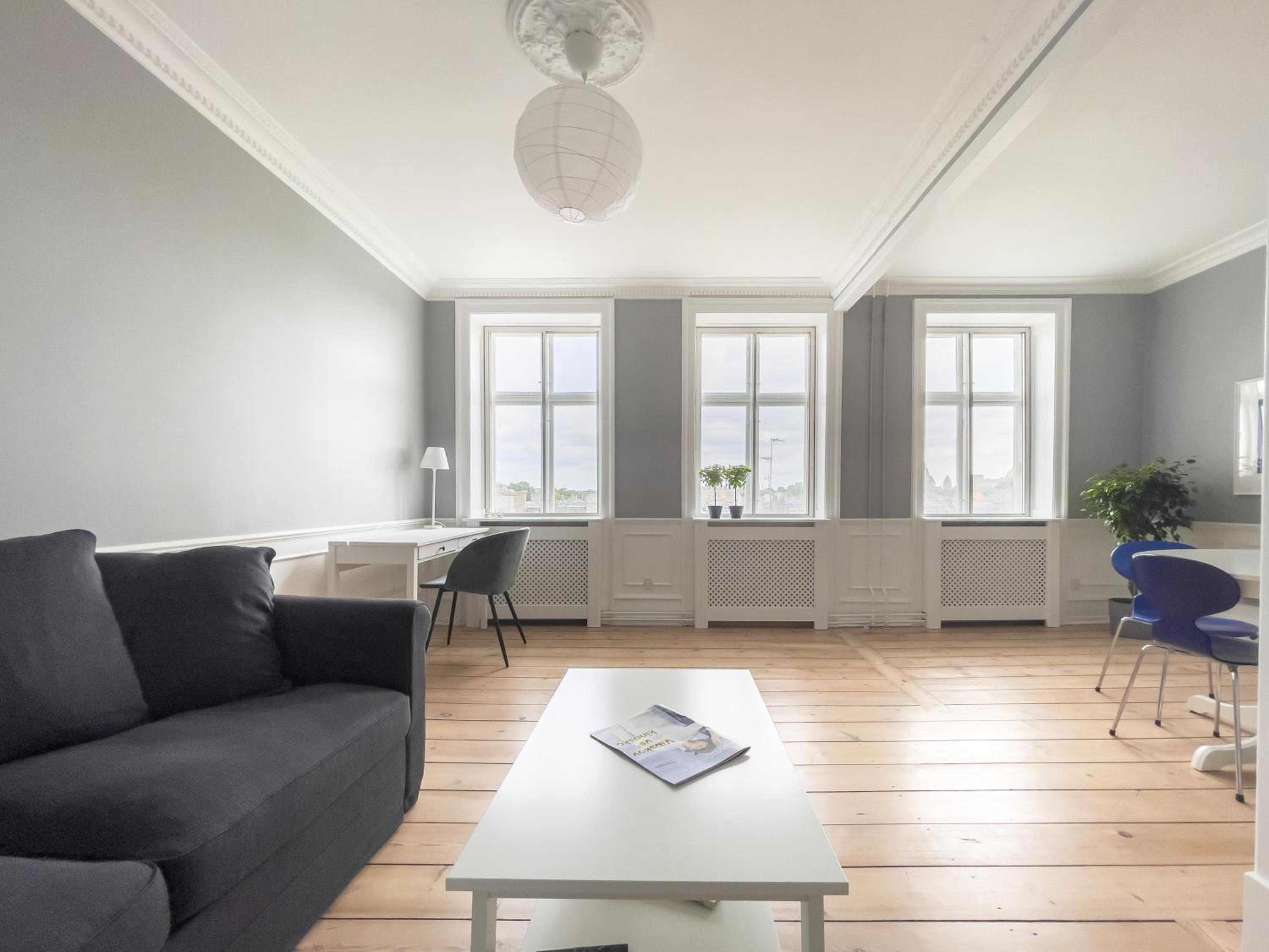 Stylish classic Danish design apartment