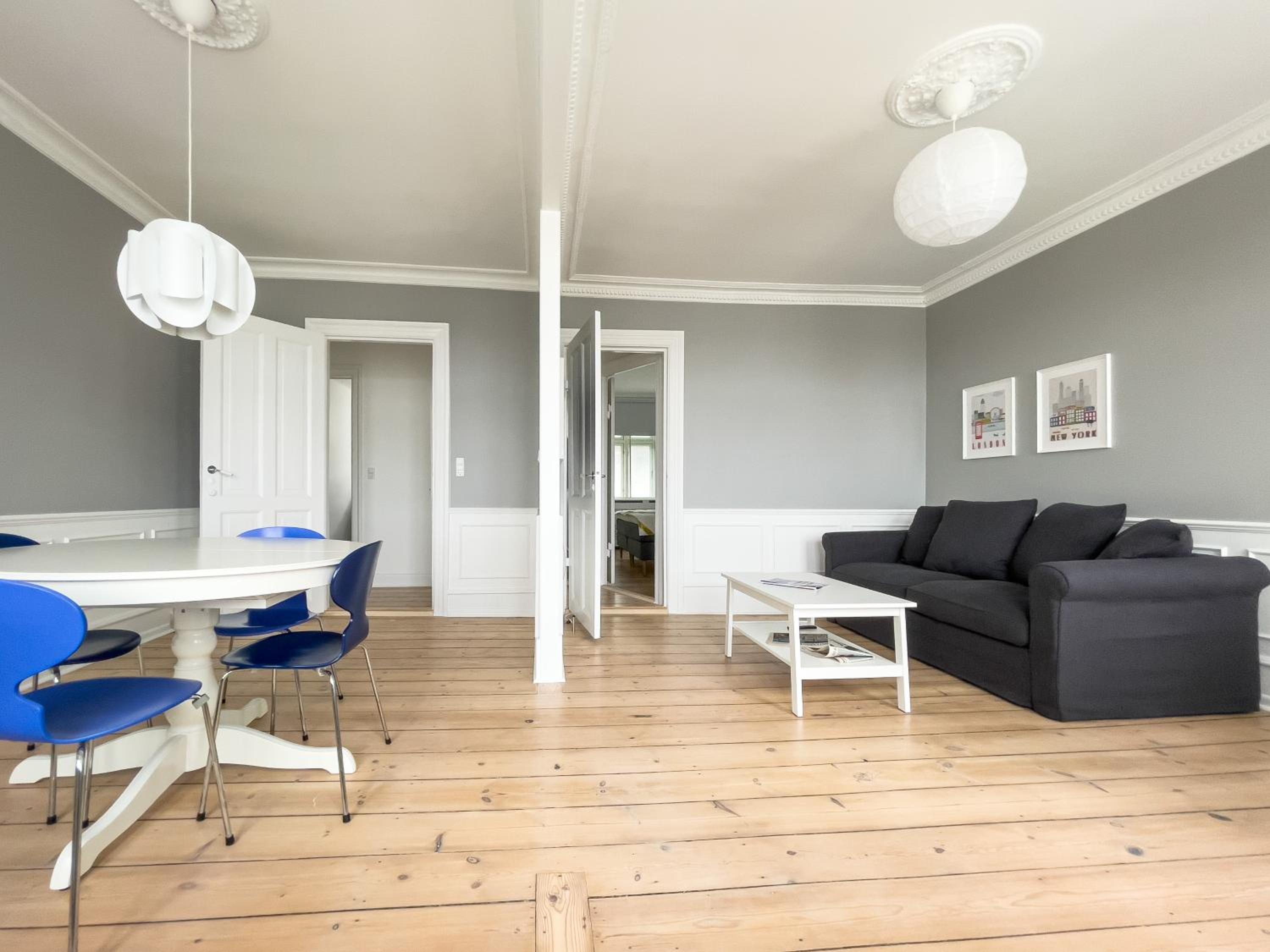 Stylish classic Danish design apartment