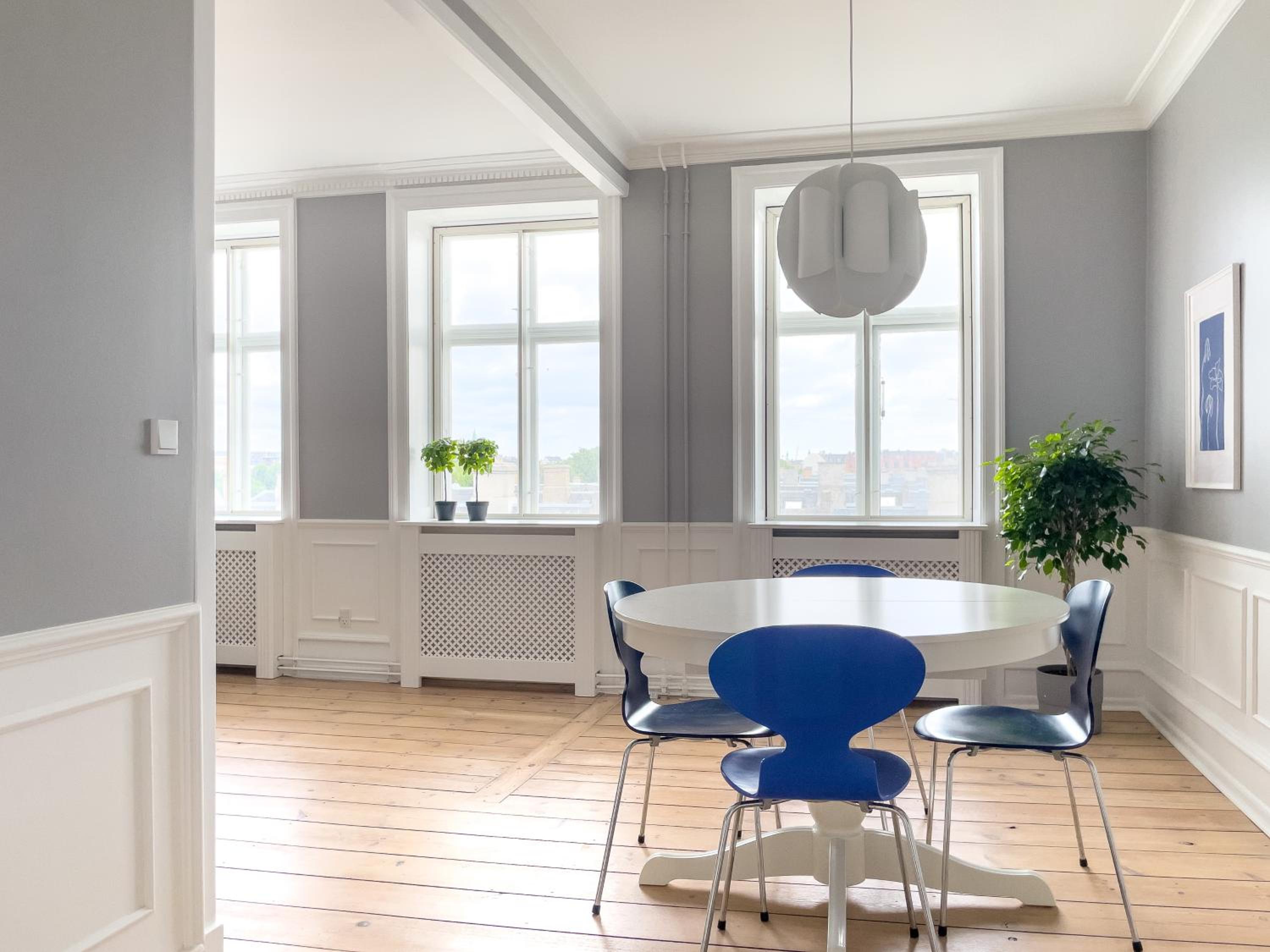 Stylish classic Danish design apartment