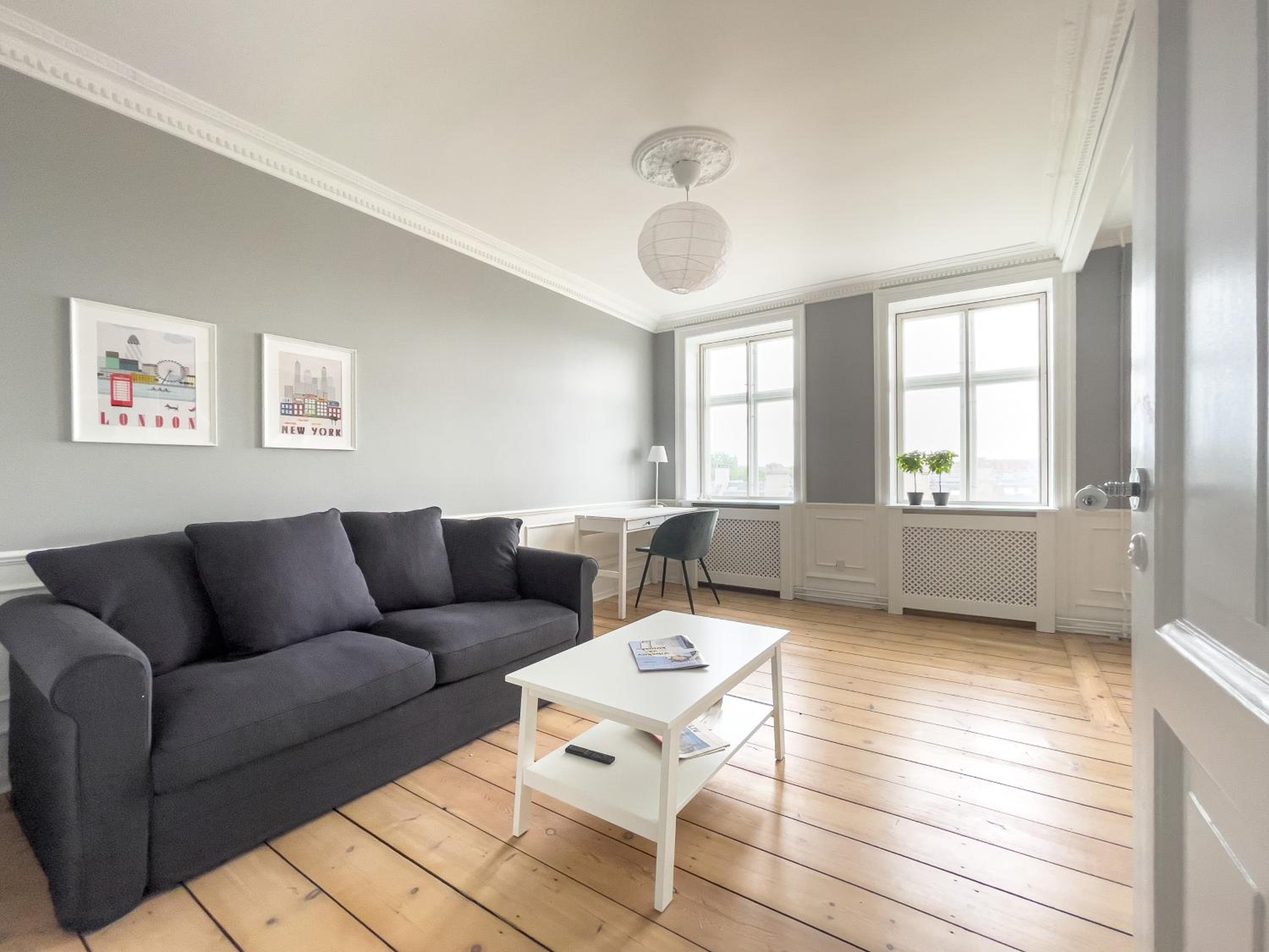 Stylish classic Danish design apartment