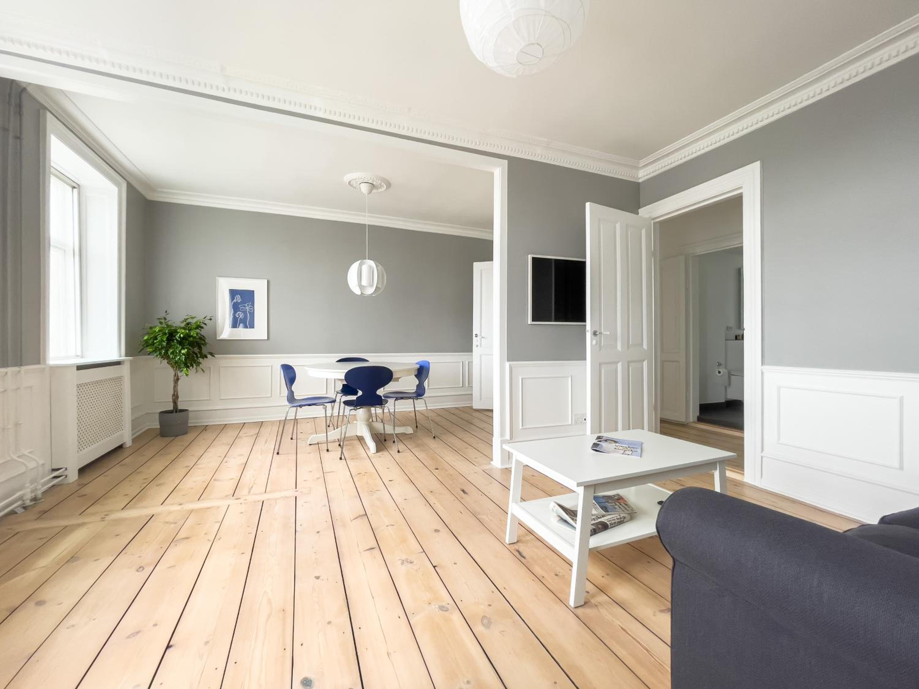 Stylish classic Danish design apartment