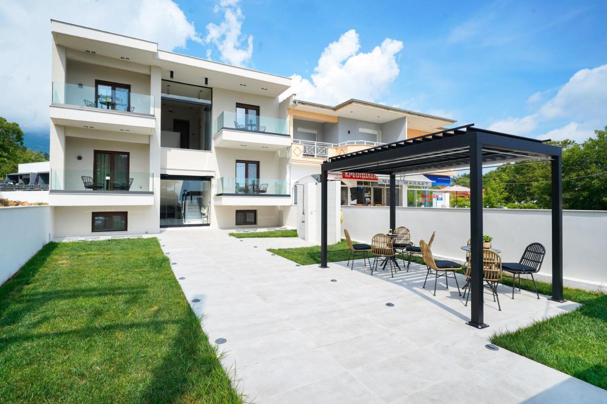 outdoor BBQ area