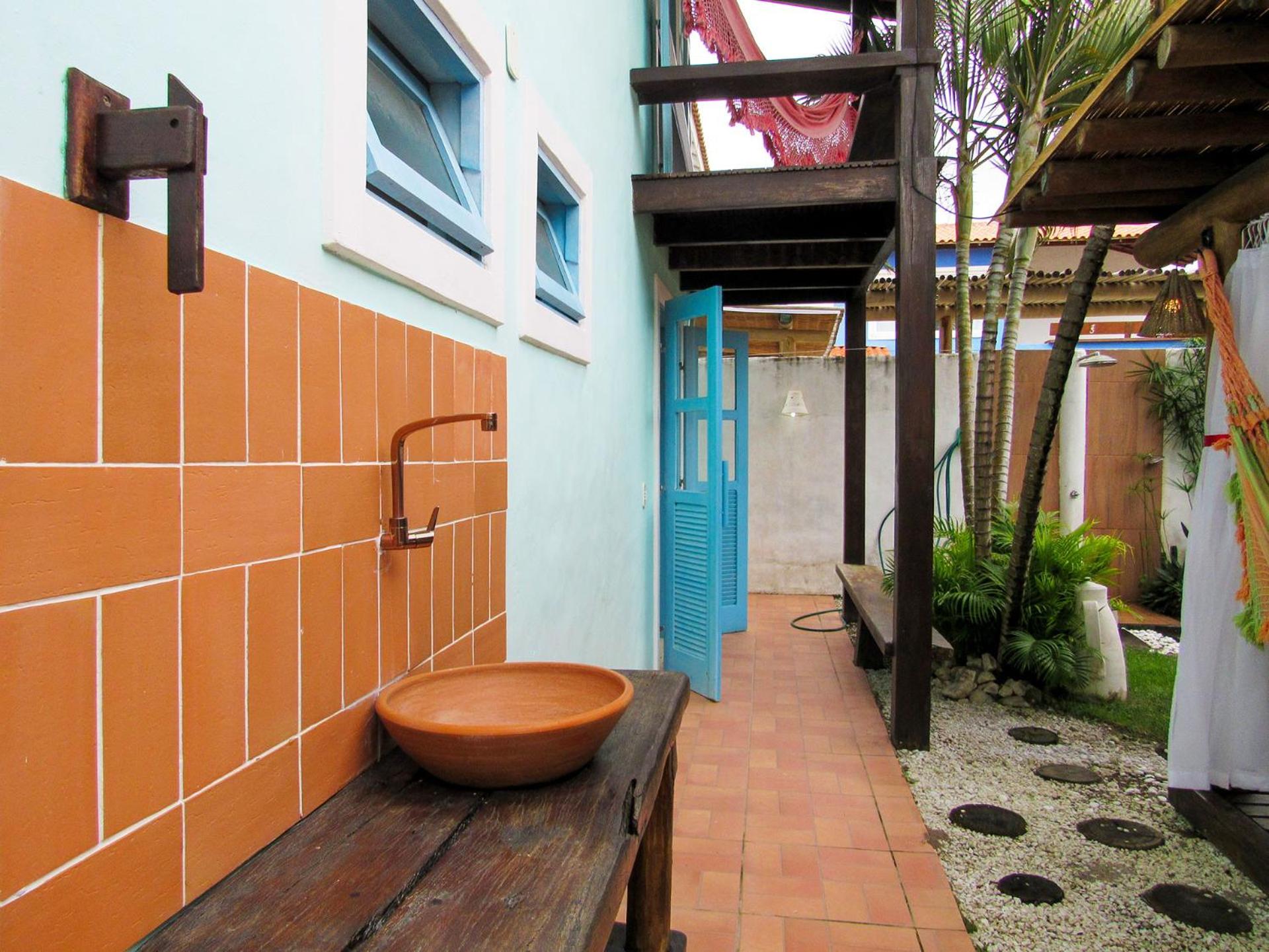 Casa com wifi e churrasqueira na Praia do Espelho