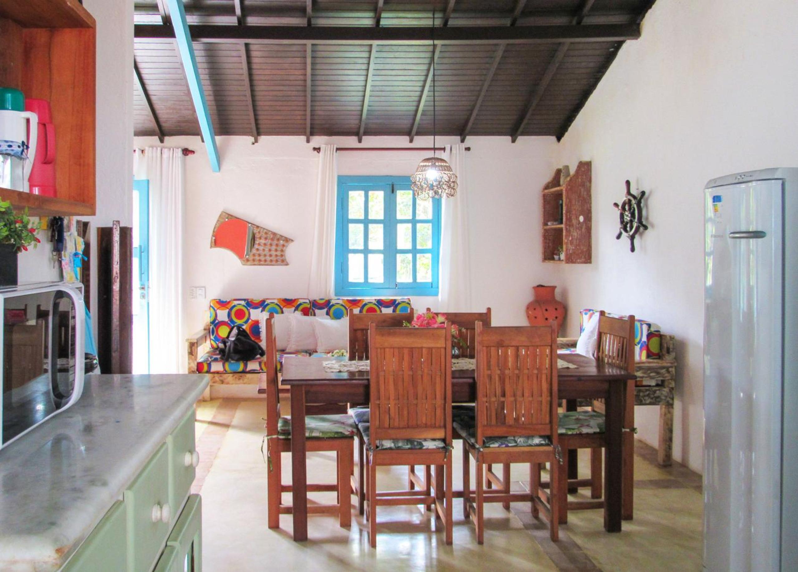 Casa com wifi e churrasqueira na Praia do Espelho
