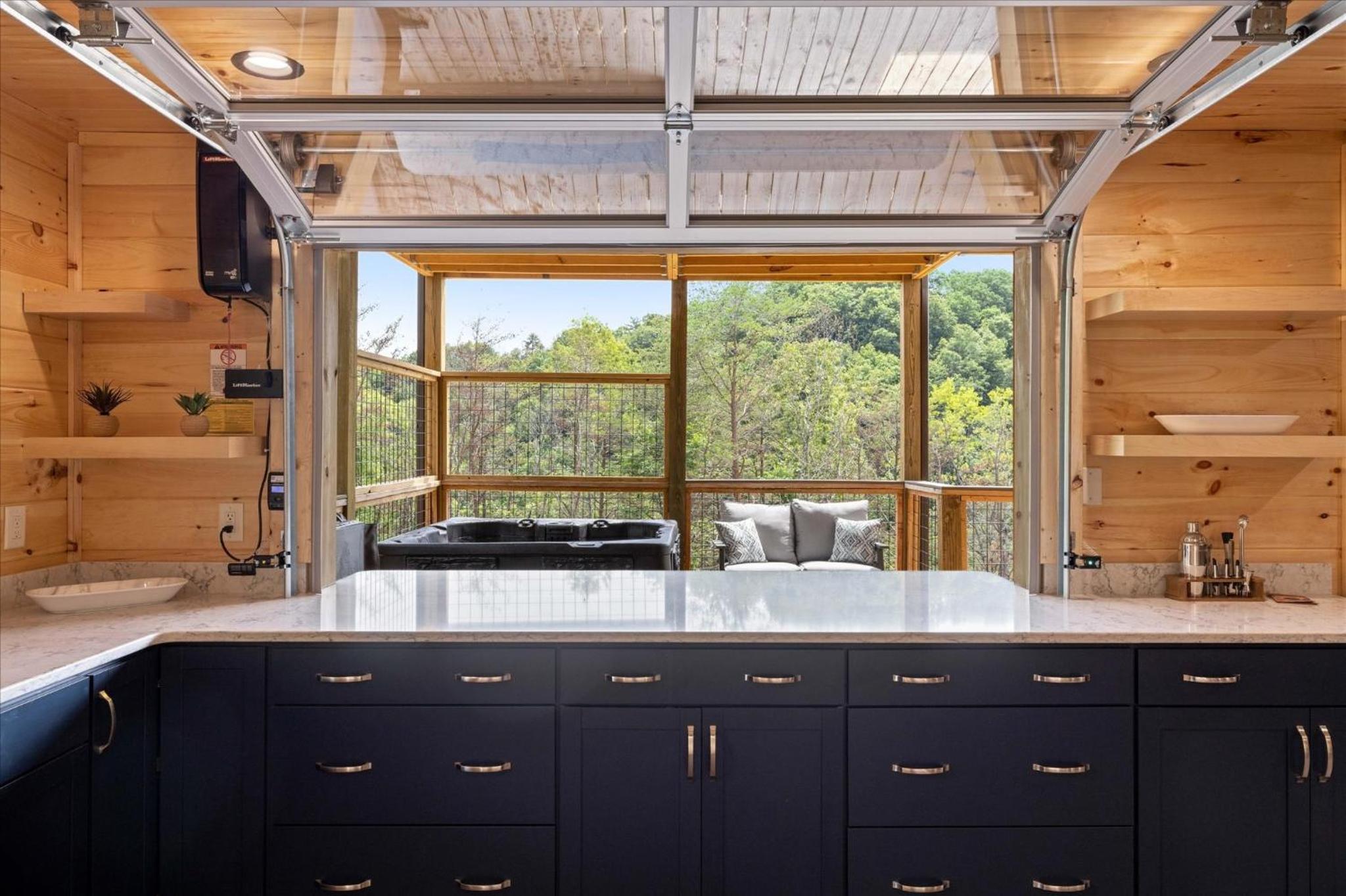 Stargazer Chalet cabin view 2