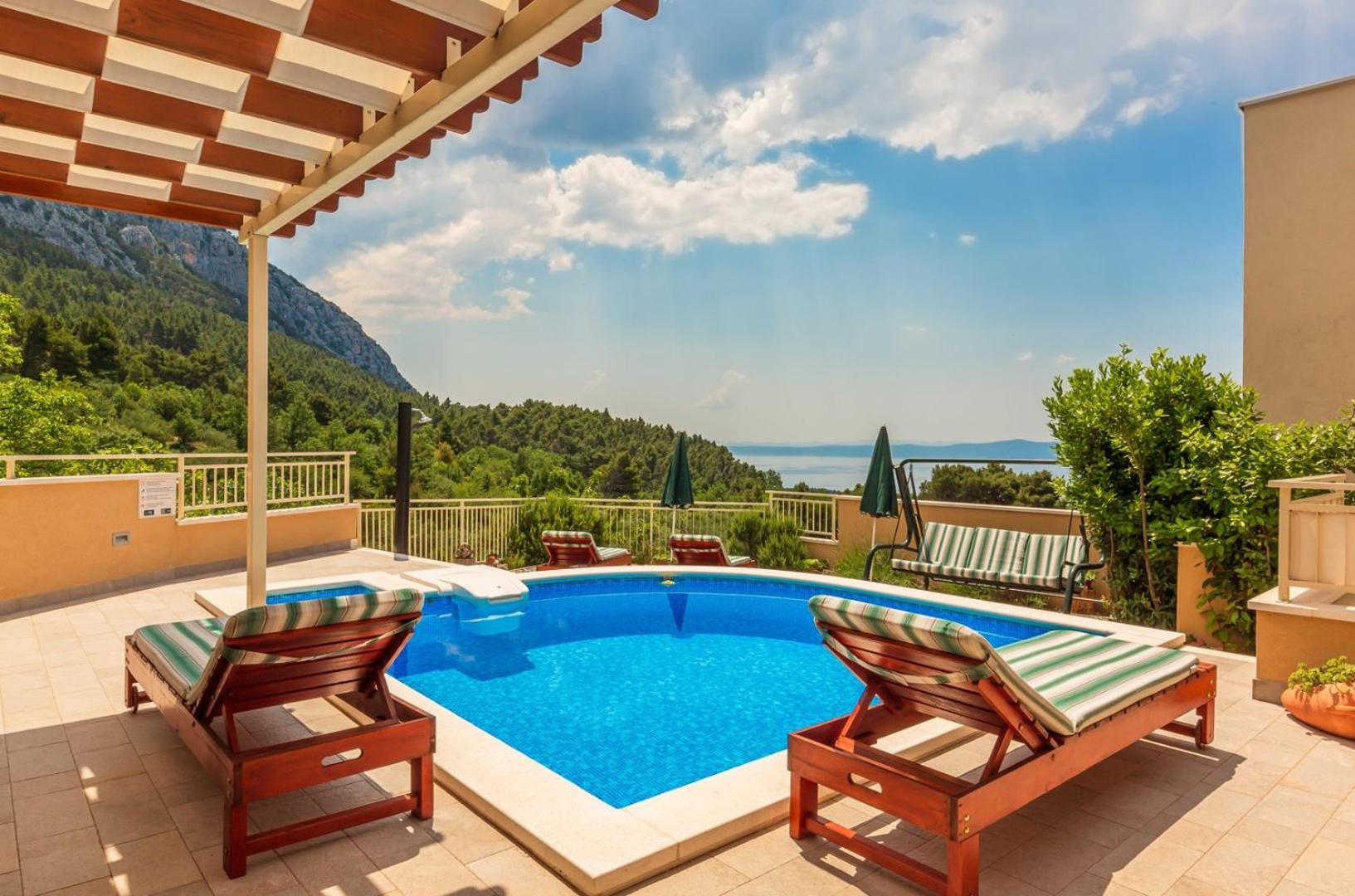 Villa Anima in Makarska, private pool