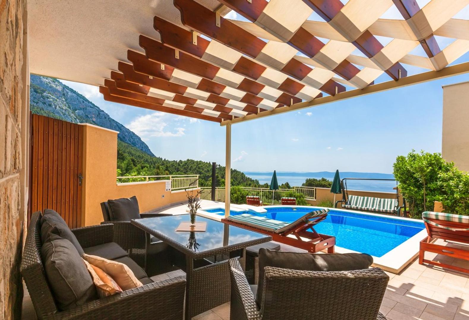 Villa Anima in Makarska, private pool