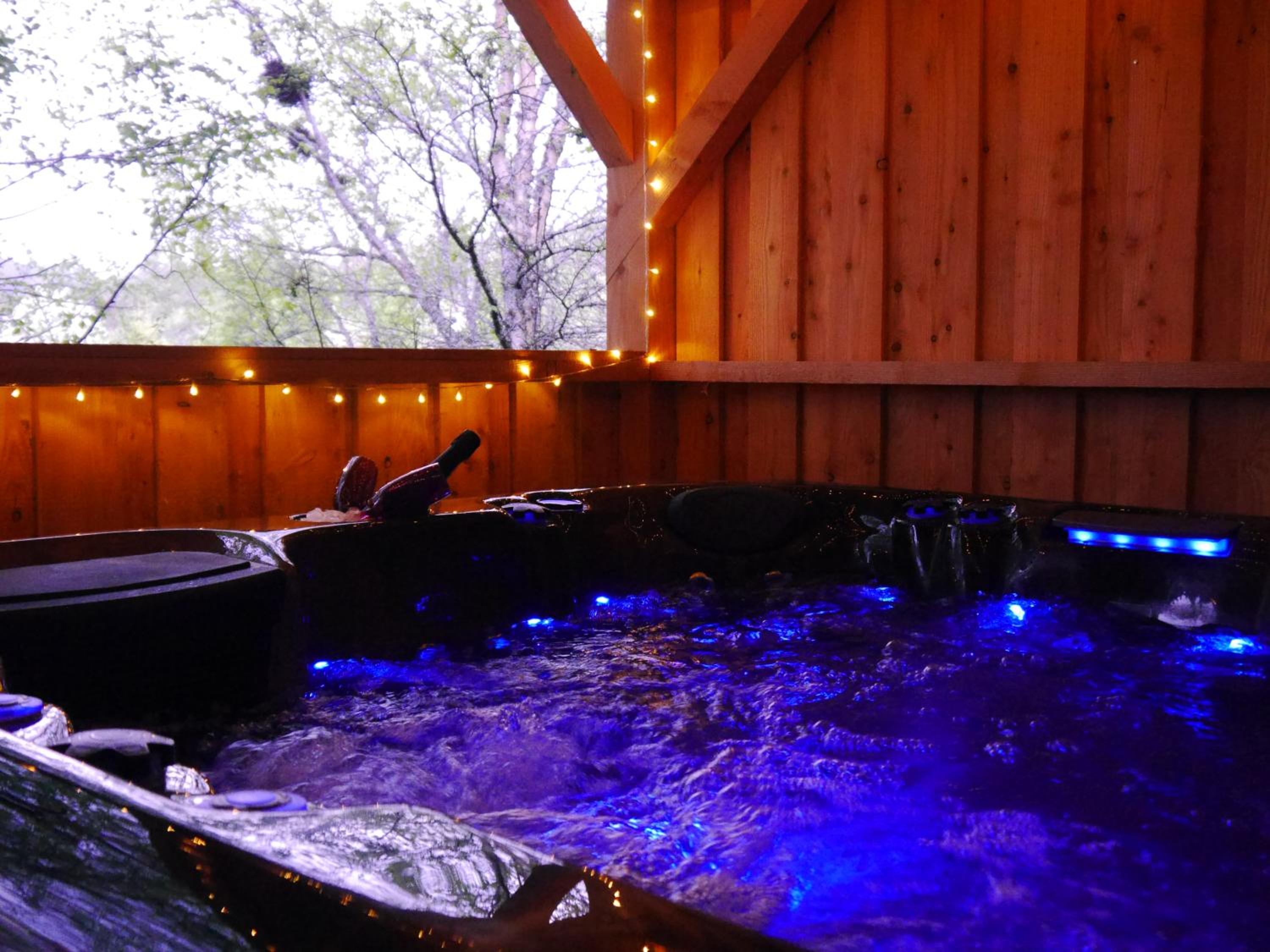 Rest At Last - Highland Apartment with Private hot tub view 2