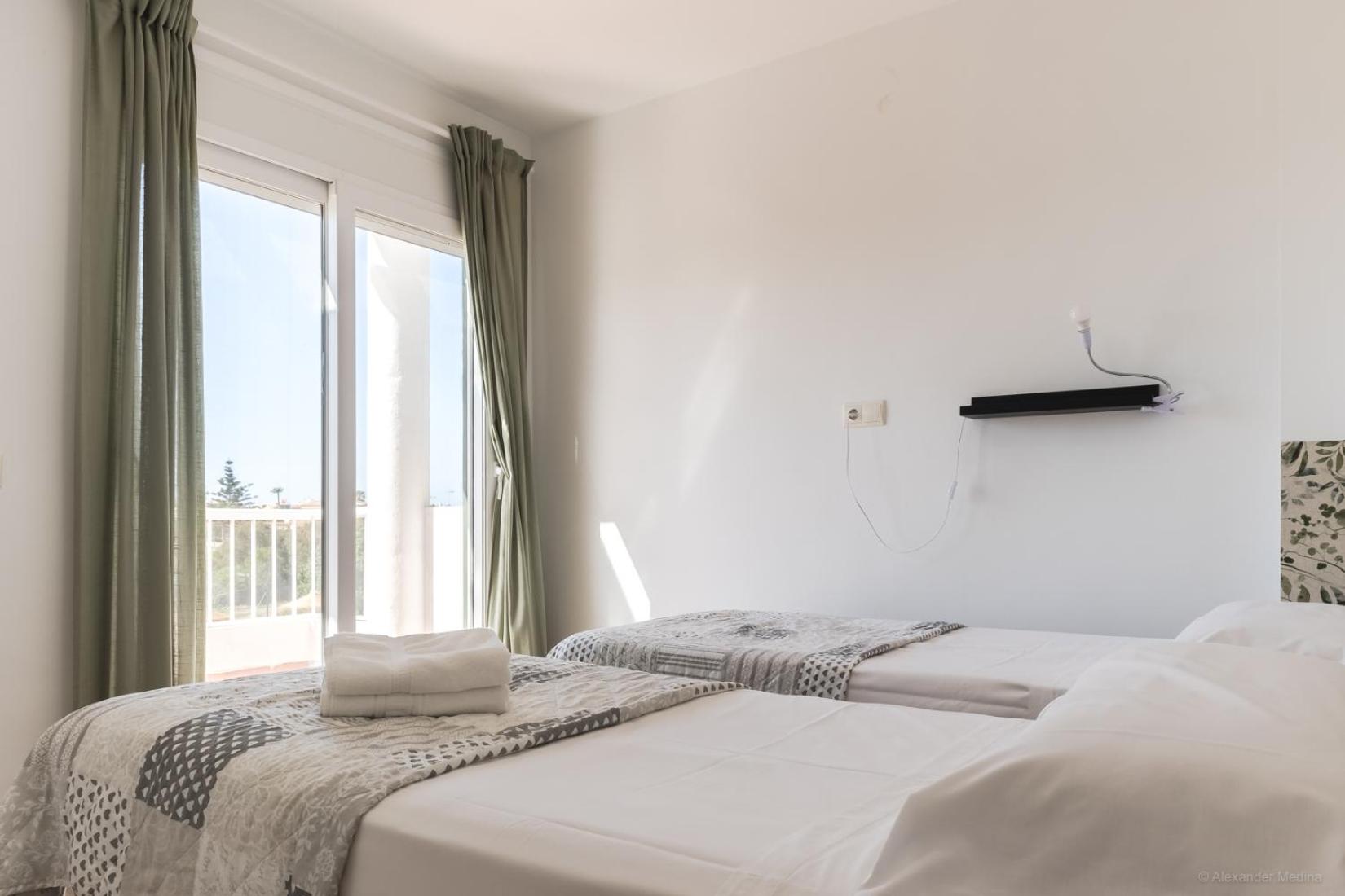Roquetas Beach and Playa Serena Golf Village