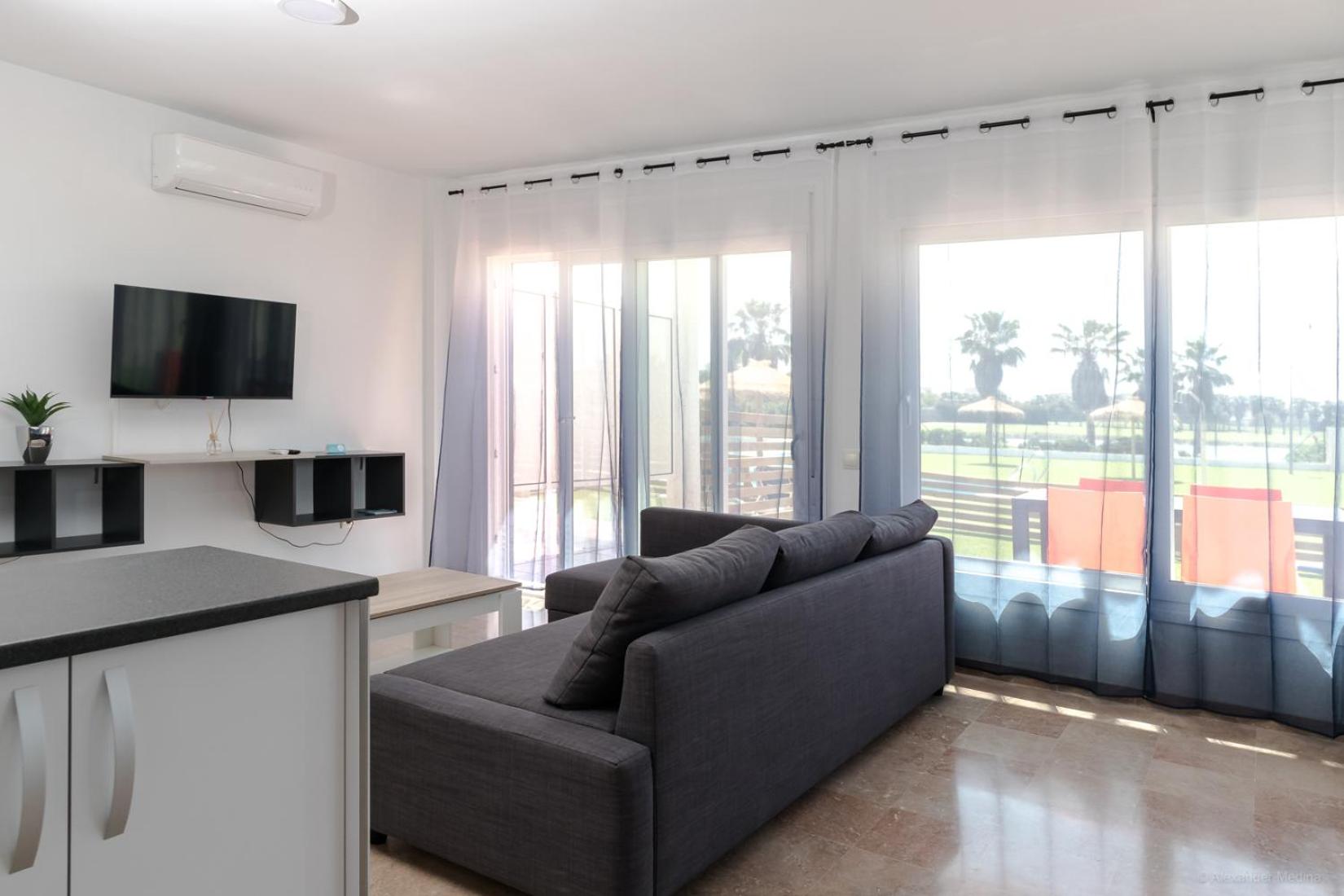 Roquetas Beach and Playa Serena Golf Village