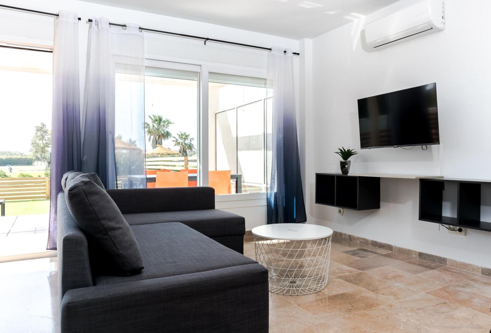 Roquetas Beach and Playa Serena Golf Village
